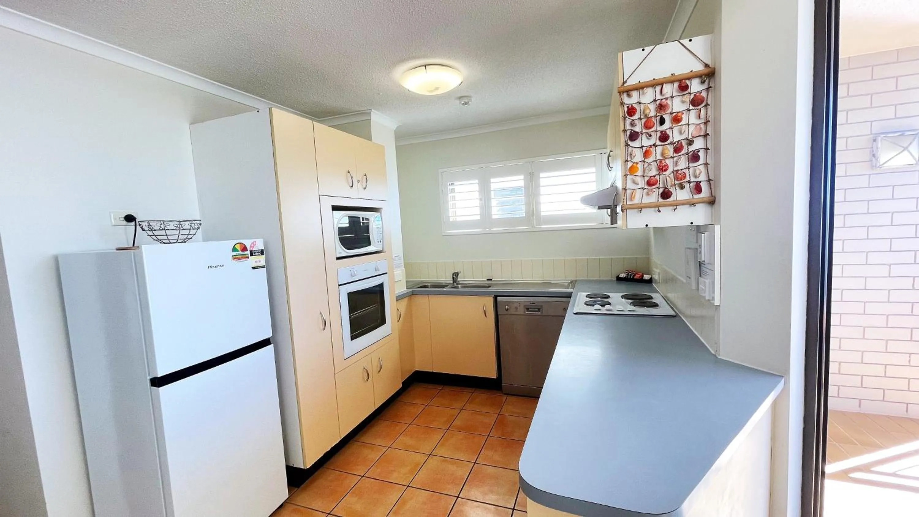 Kitchen or kitchenette in Banyandah Towers