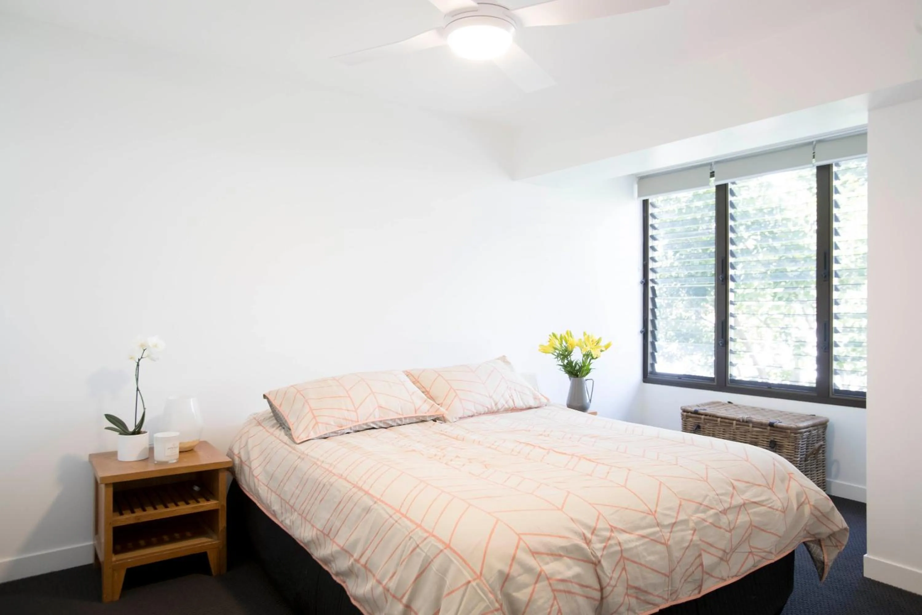 Bedroom, Bed in Sandrift Beachfront Apartments