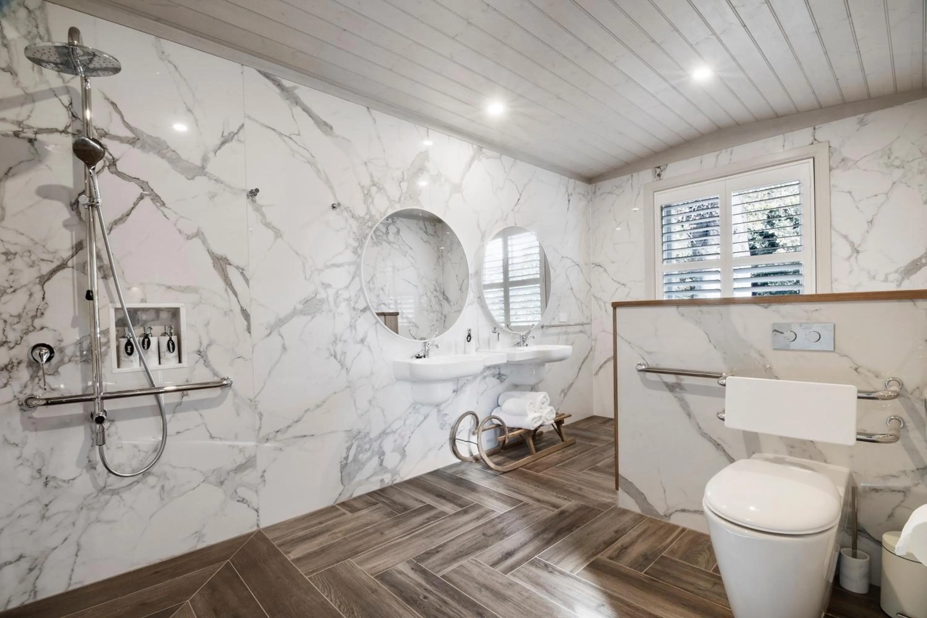 Shower in The Rivulet