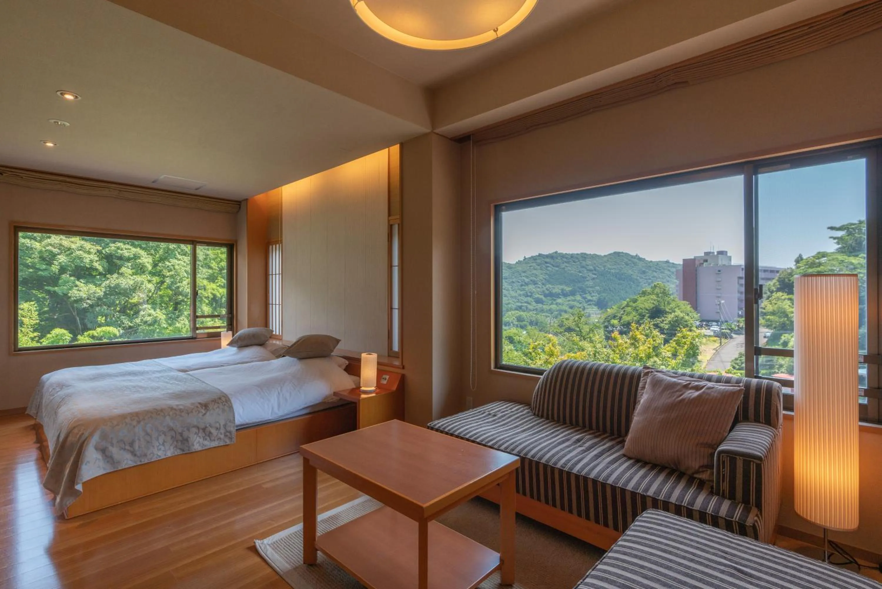 Bed in Narashino no sato Gyokusui -6 years or older-