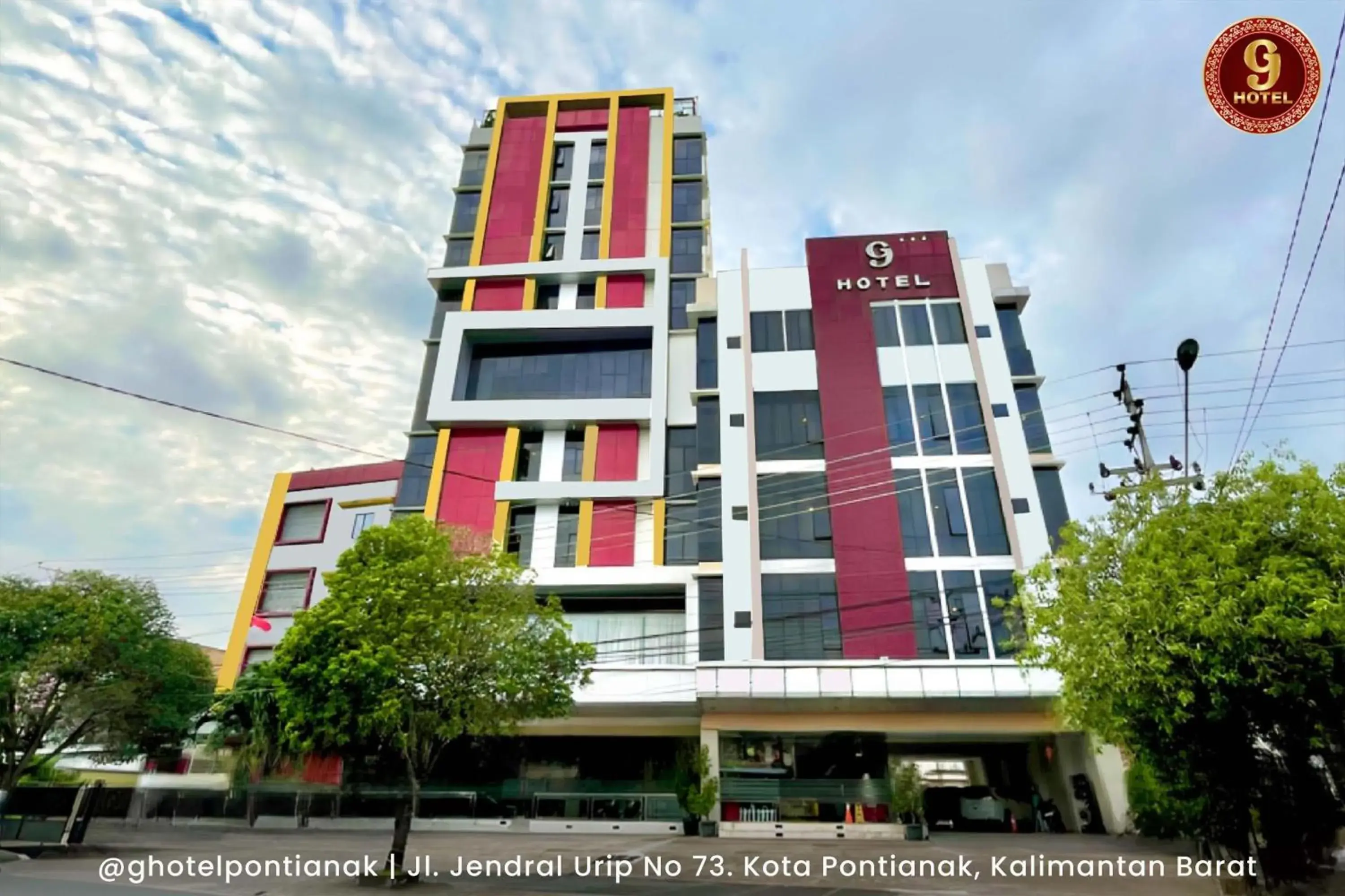 Property building in G-Hotel Pontianak Property building in G-Hotel Pontianak