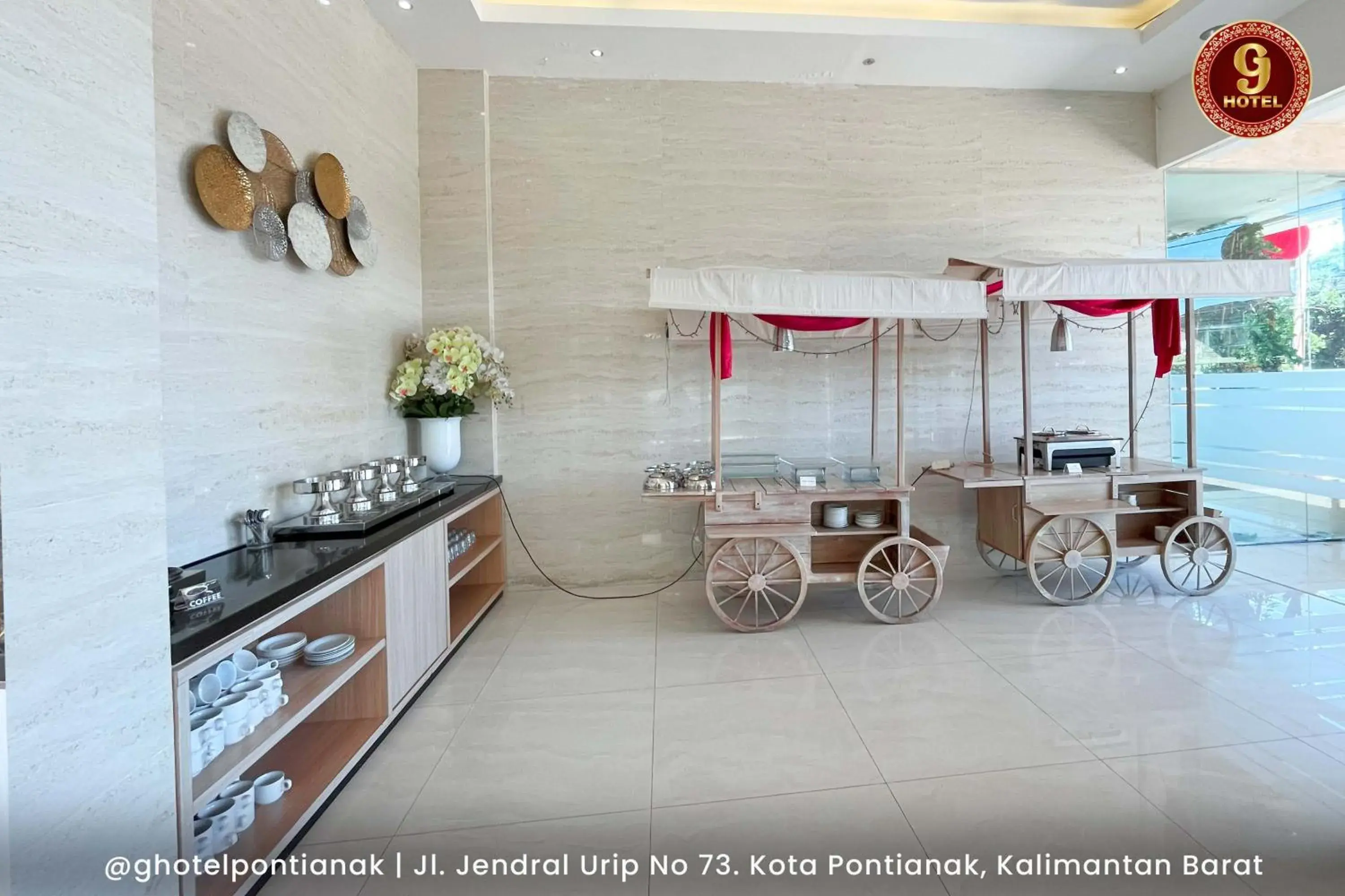 Restaurant/places to eat in G-Hotel Pontianak Restaurant/places to eat in G-Hotel Pontianak