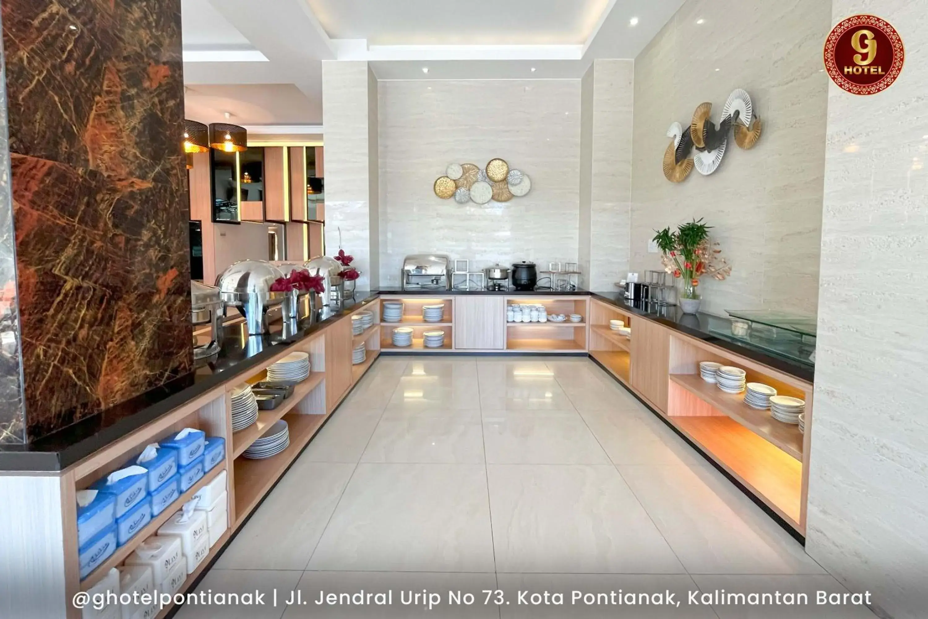Restaurant/places to eat in G-Hotel Pontianak Restaurant/places to eat in G-Hotel Pontianak
