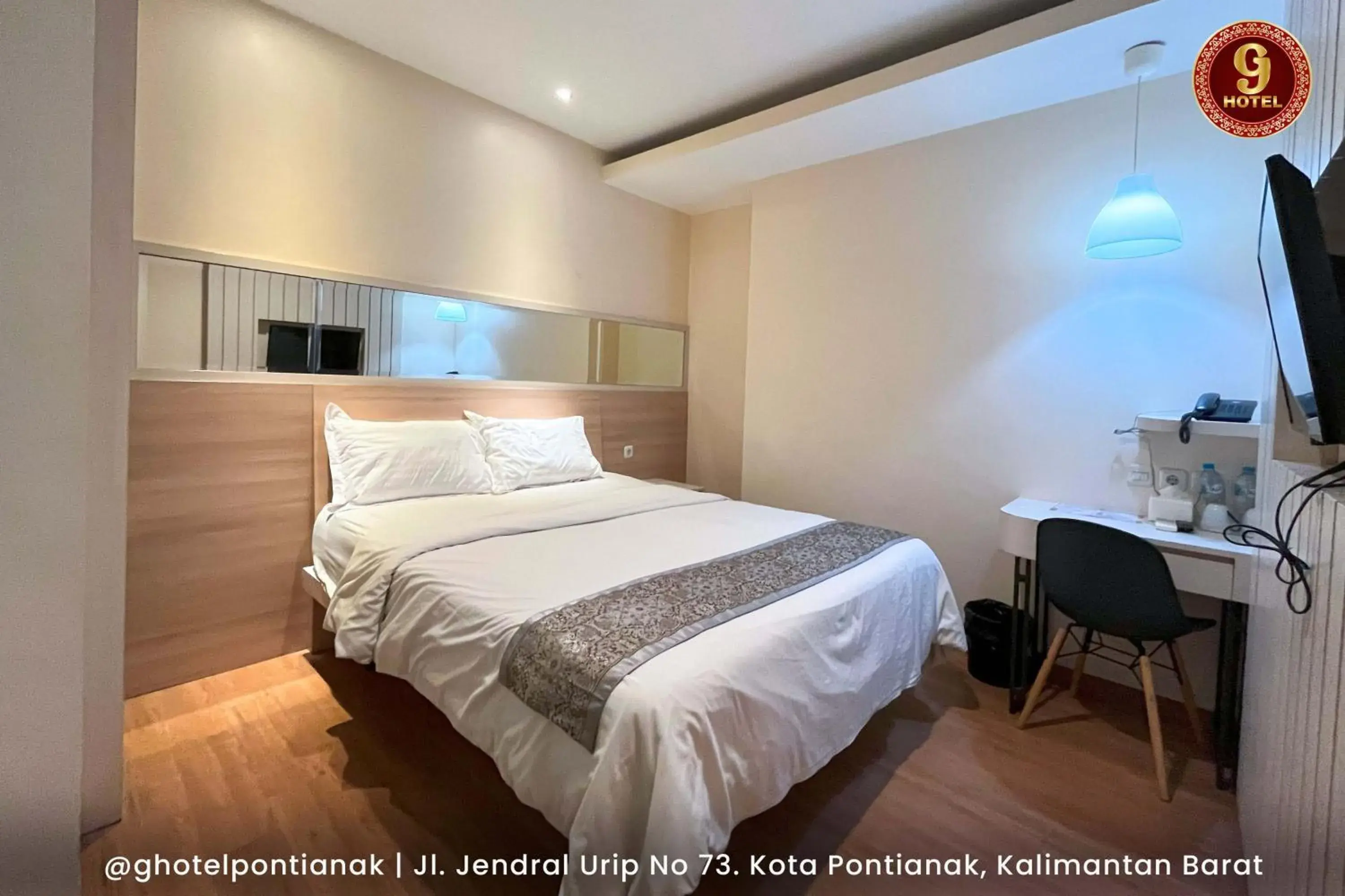 Bed in G-Hotel Pontianak Bed in G-Hotel Pontianak