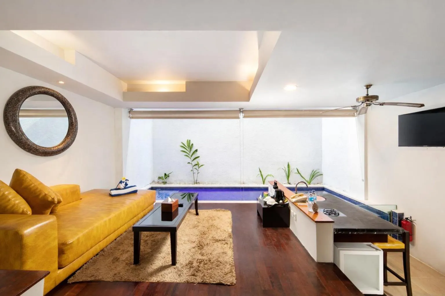 Living room in 18 Suite Villa Kuta