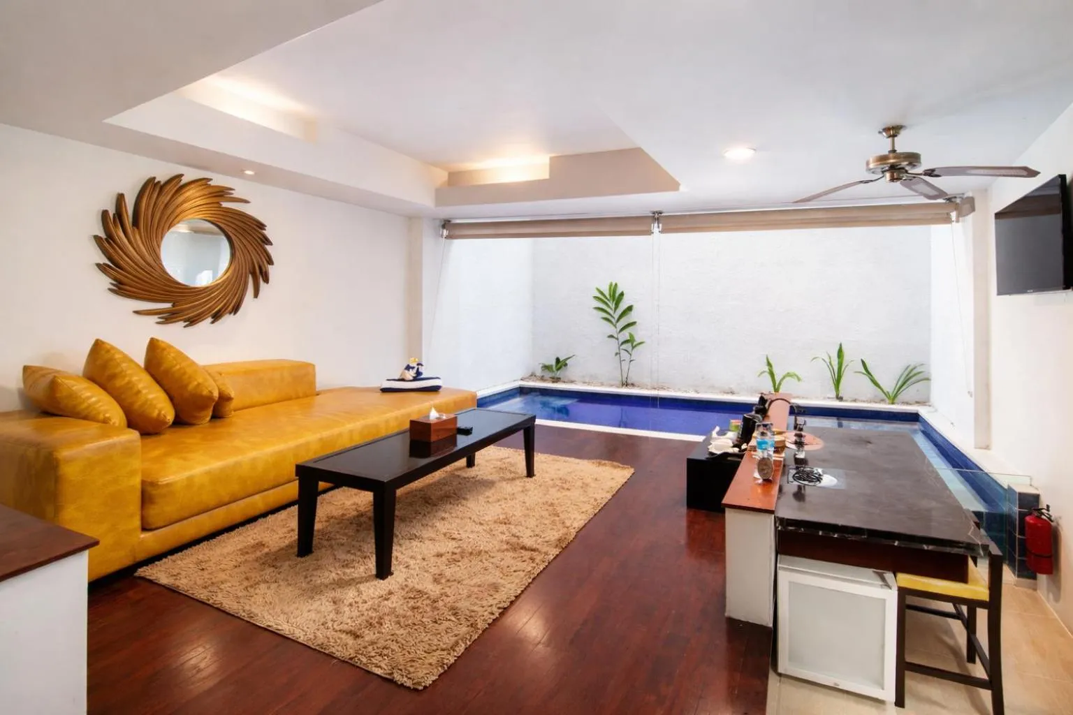 Living room in 18 Suite Villa Kuta