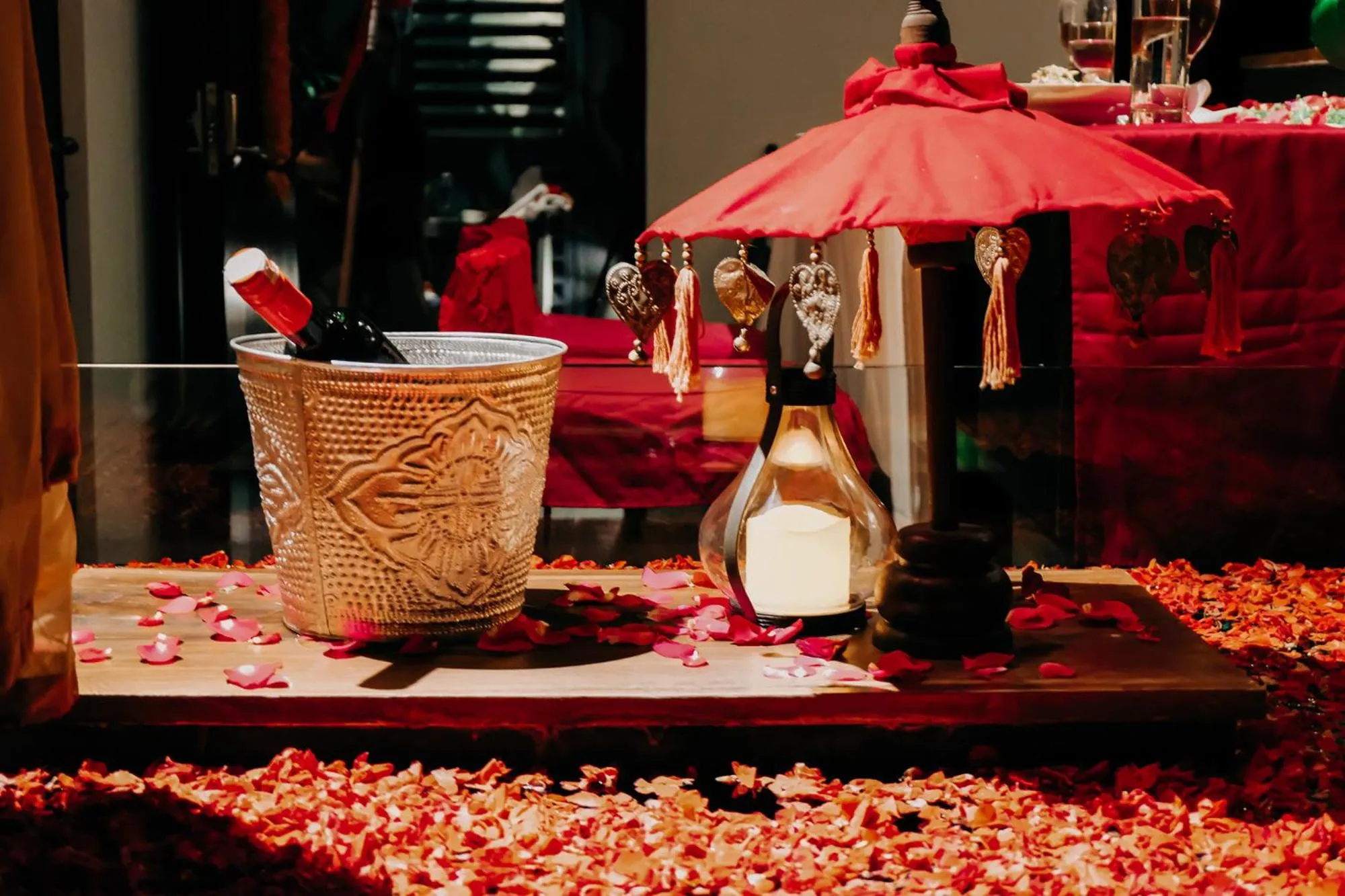 Food and drinks in 18 Suite Villa Loft at Kuta