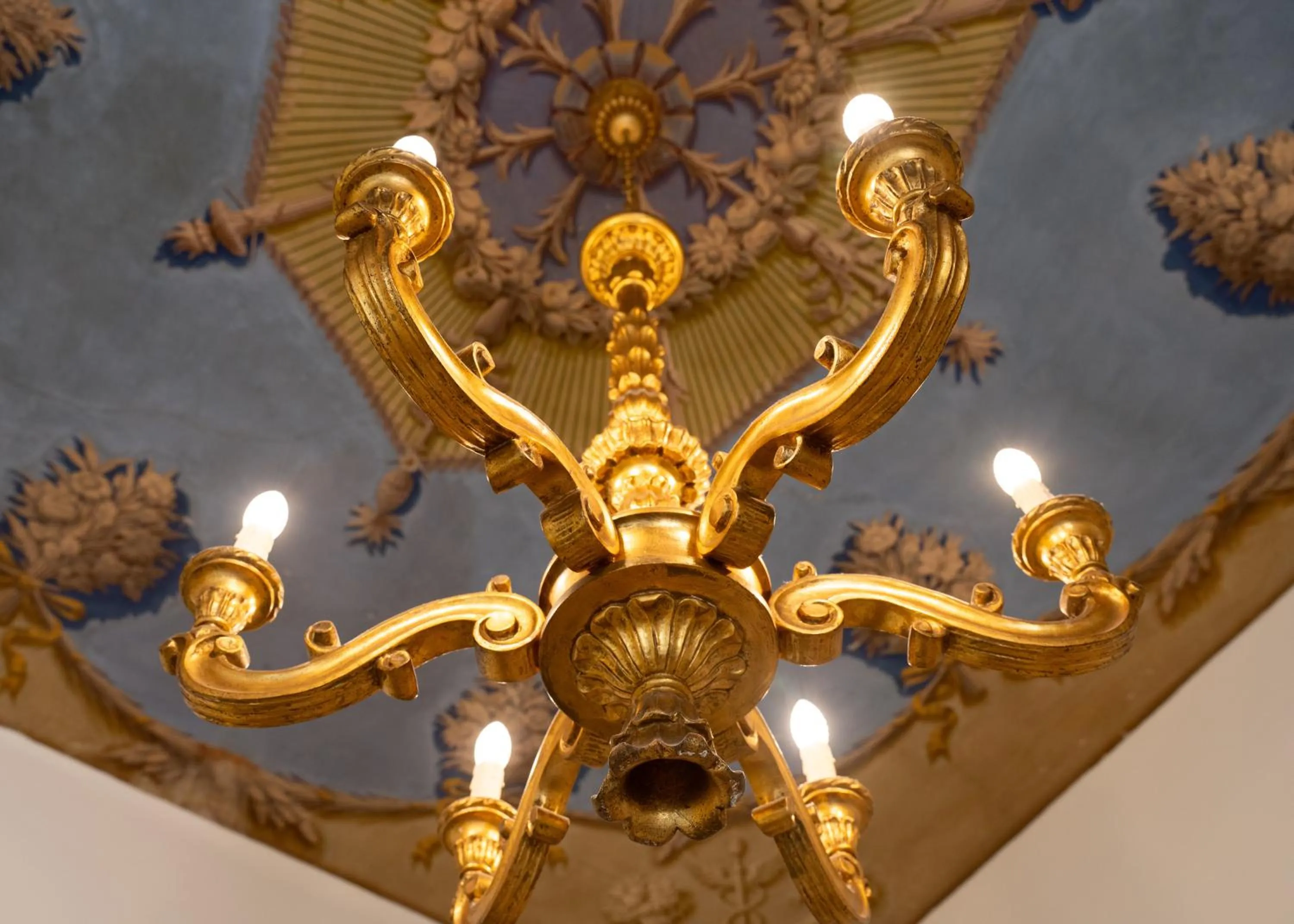 Decorative detail in Palazzo D'Ambra Residenza d'Epoca