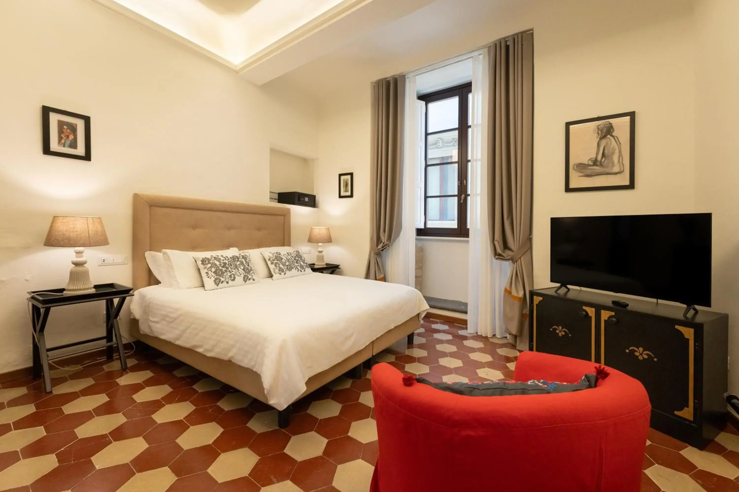 One-Bedroom Apartment with Balcony in Palazzo D'Ambra Residenza d'Epoca One-Bedroom Apartment with Balcony in Palazzo D'Ambra Residenza d'Epoca