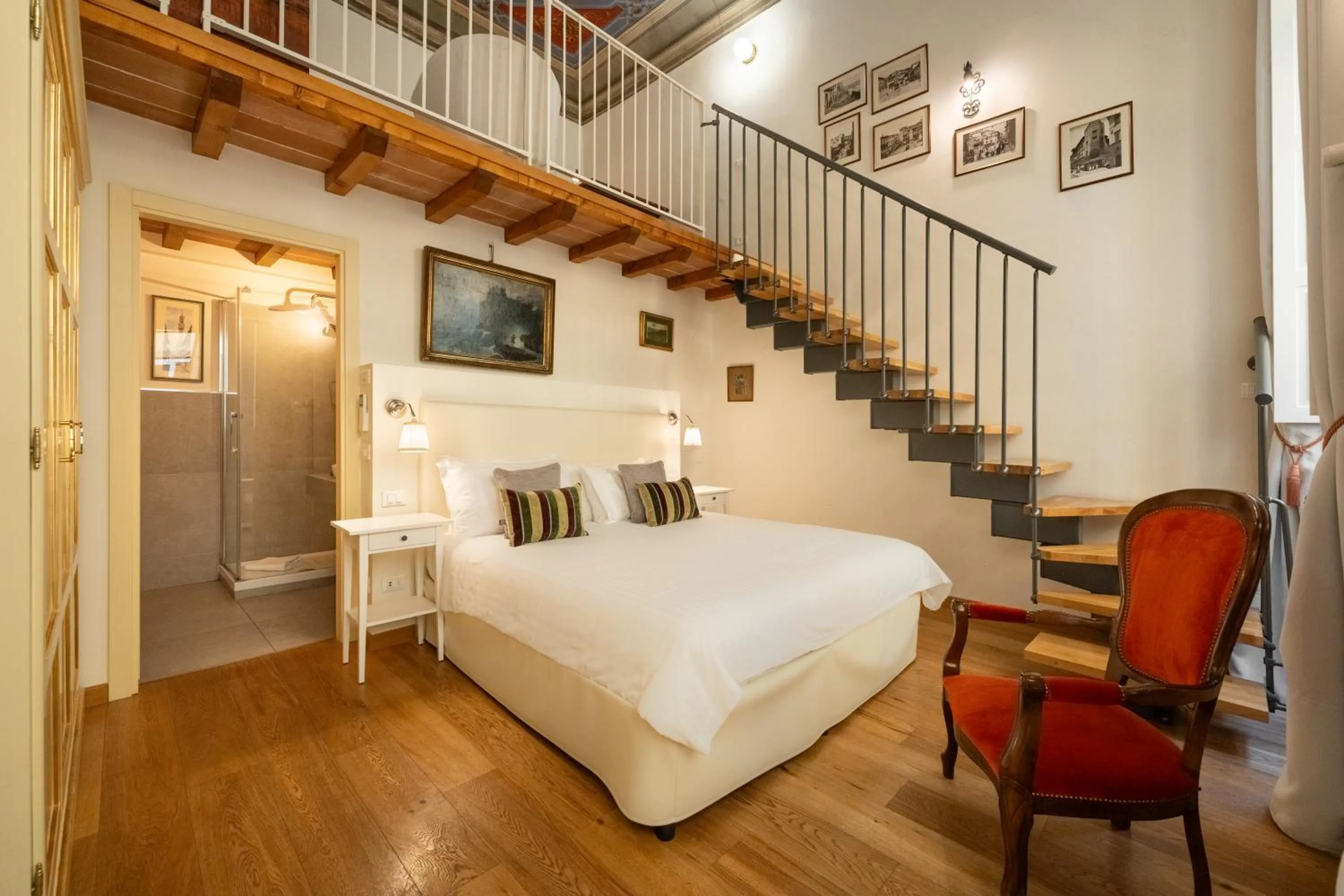 Bed in Palazzo D'Ambra Residenza d'Epoca