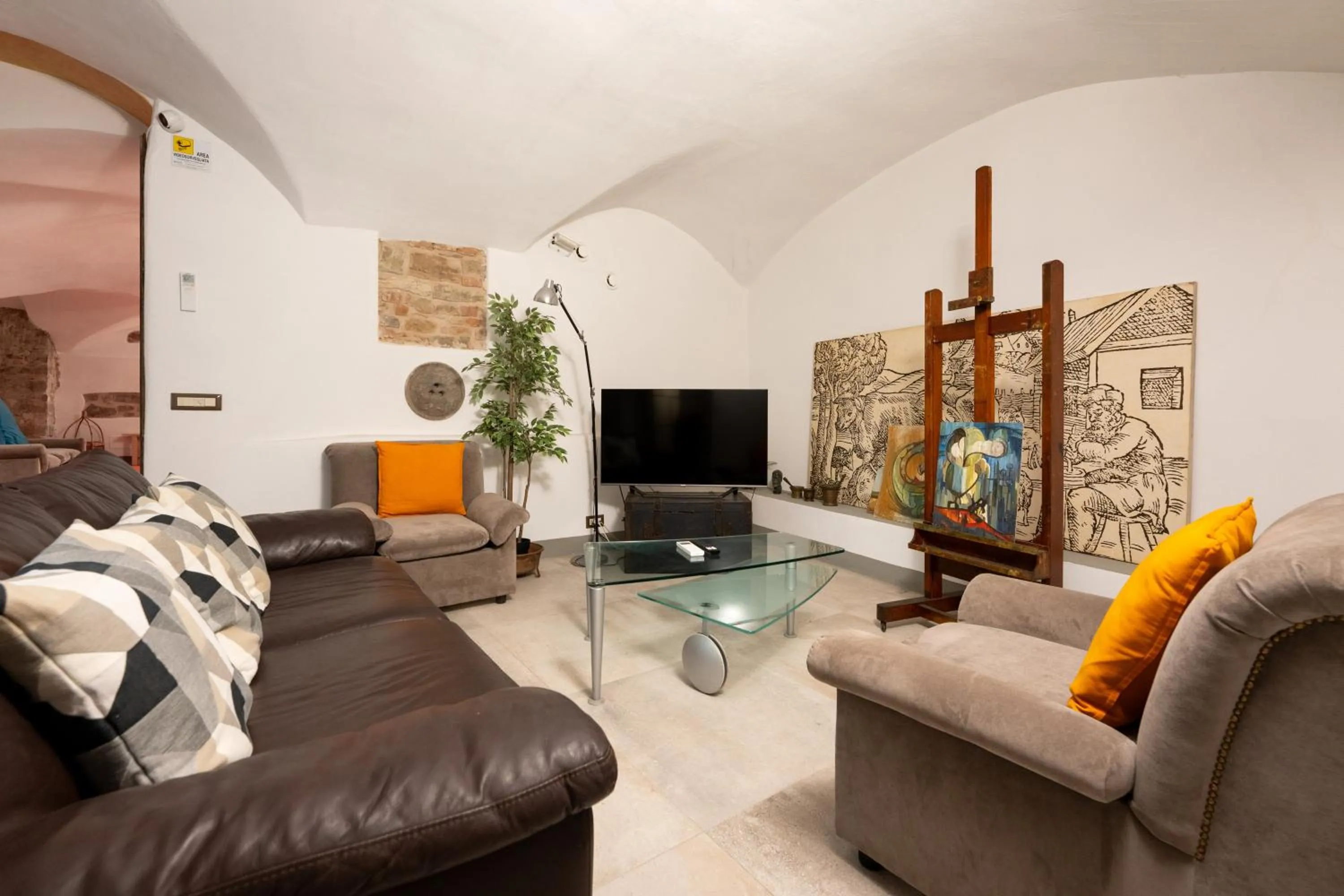 Living room in Palazzo D'Ambra Residenza d'Epoca