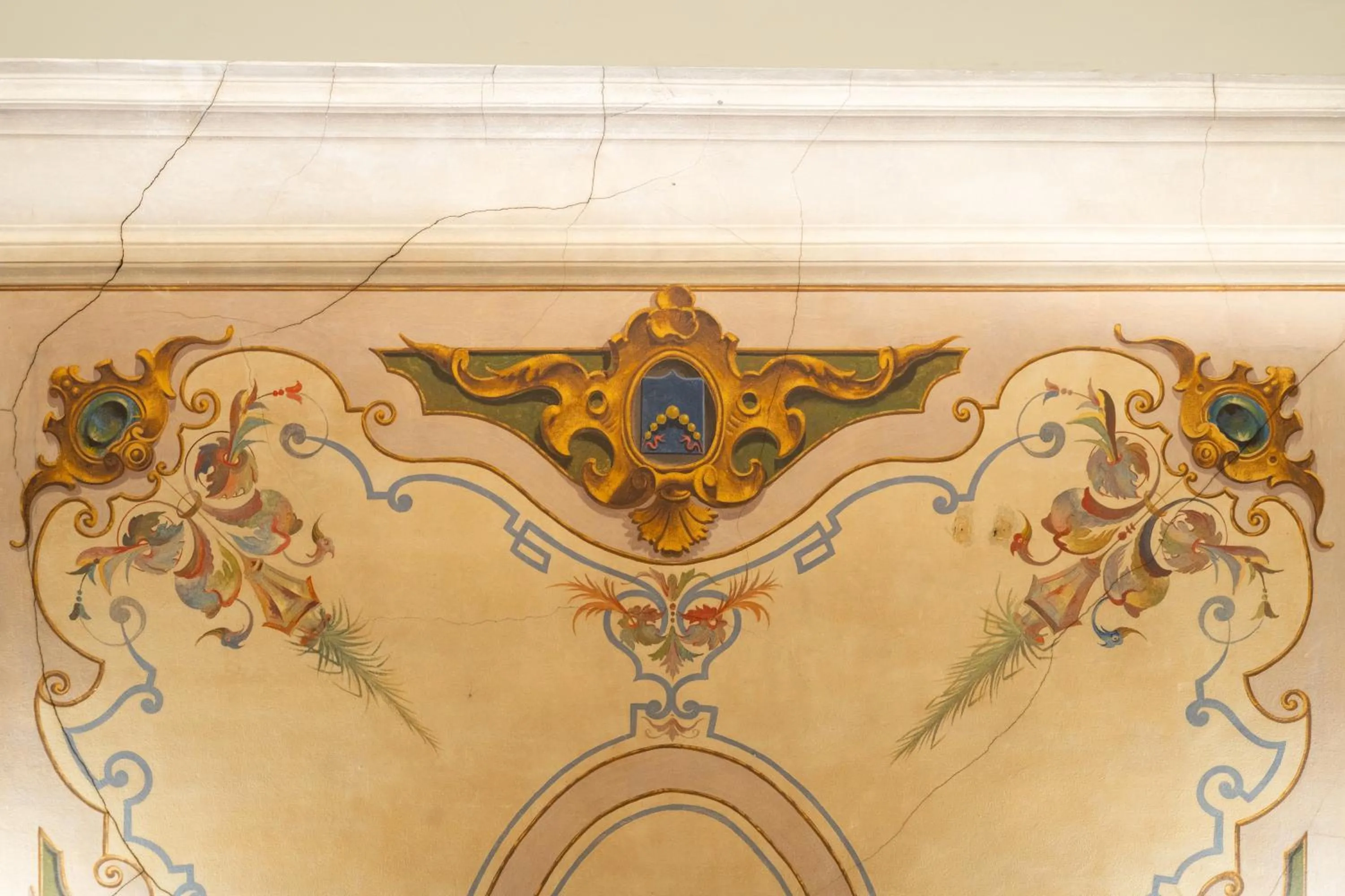 Decorative detail in Palazzo D'Ambra Residenza d'Epoca