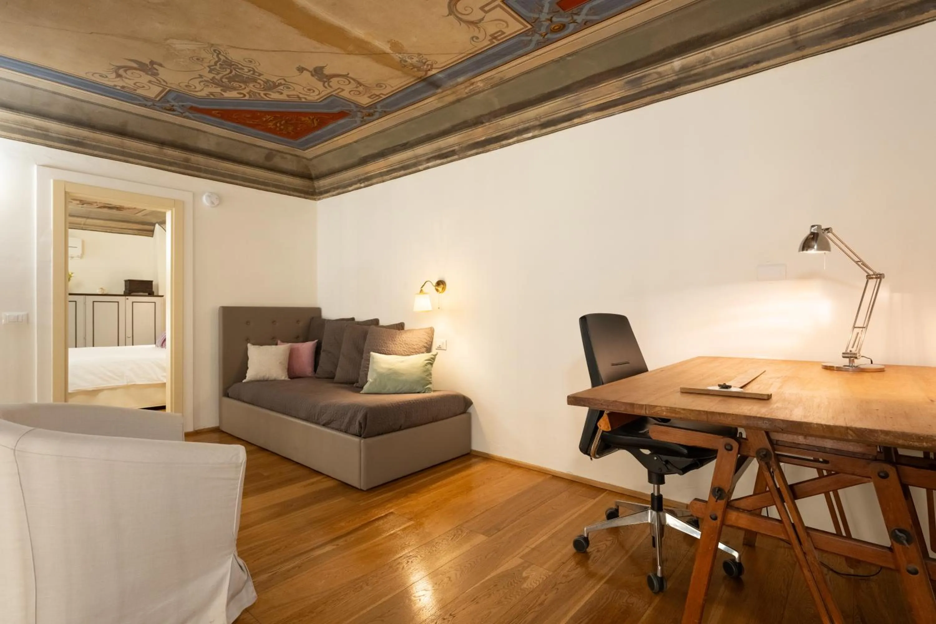 Seating area in Palazzo D'Ambra Residenza d'Epoca