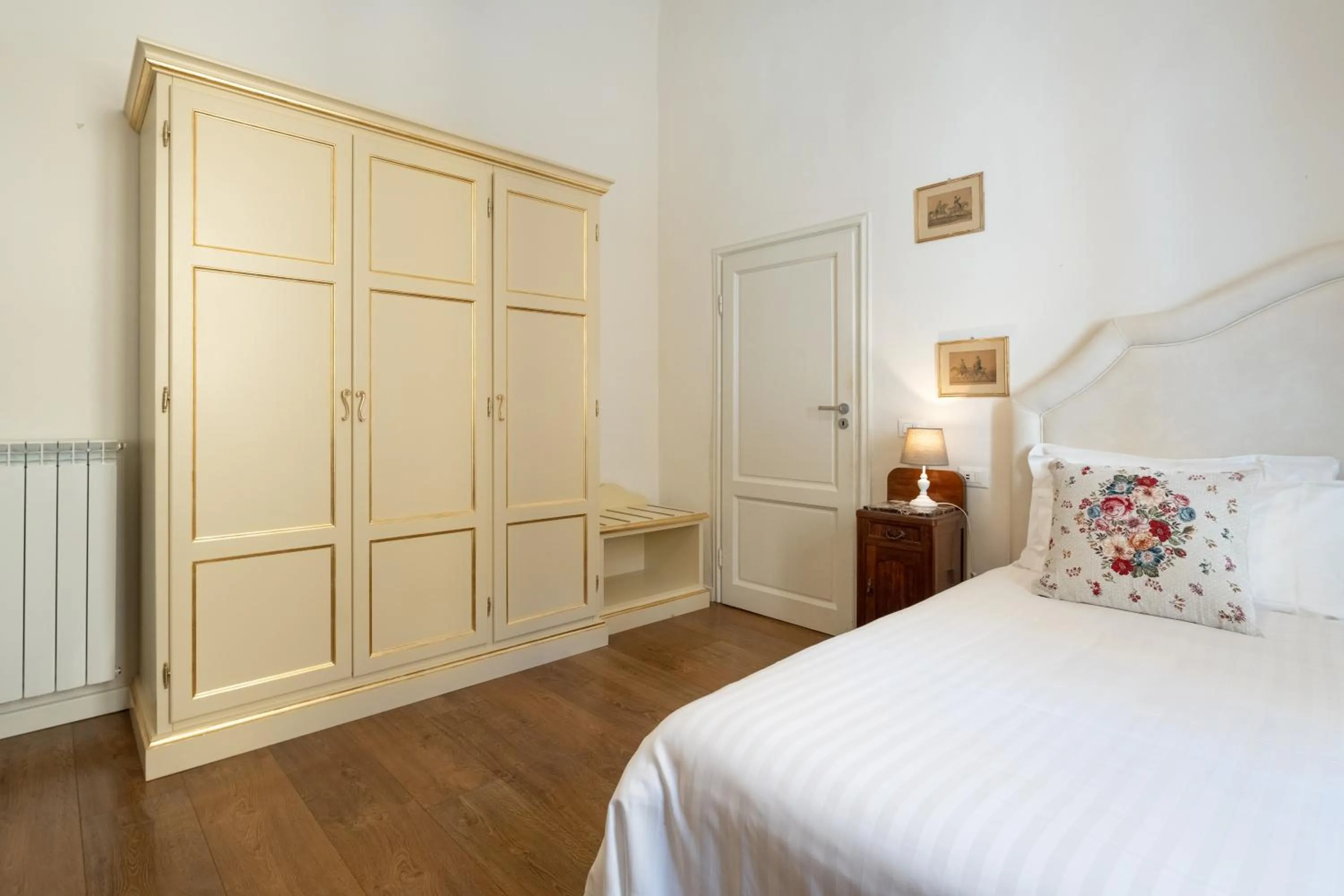 View (from property/room), Bed in Palazzo D'Ambra Residenza d'Epoca