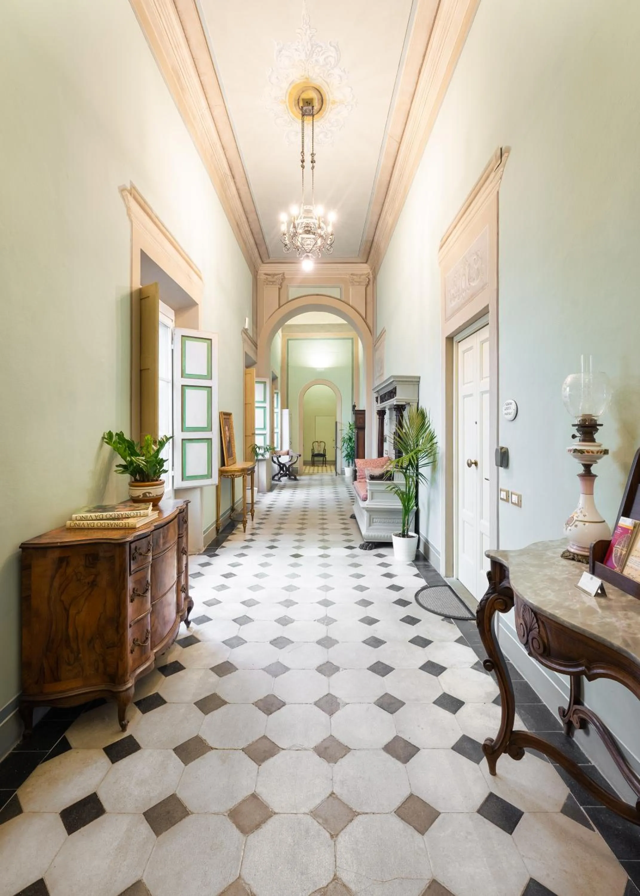 Decorative detail in Palazzo D'Ambra Residenza d'Epoca