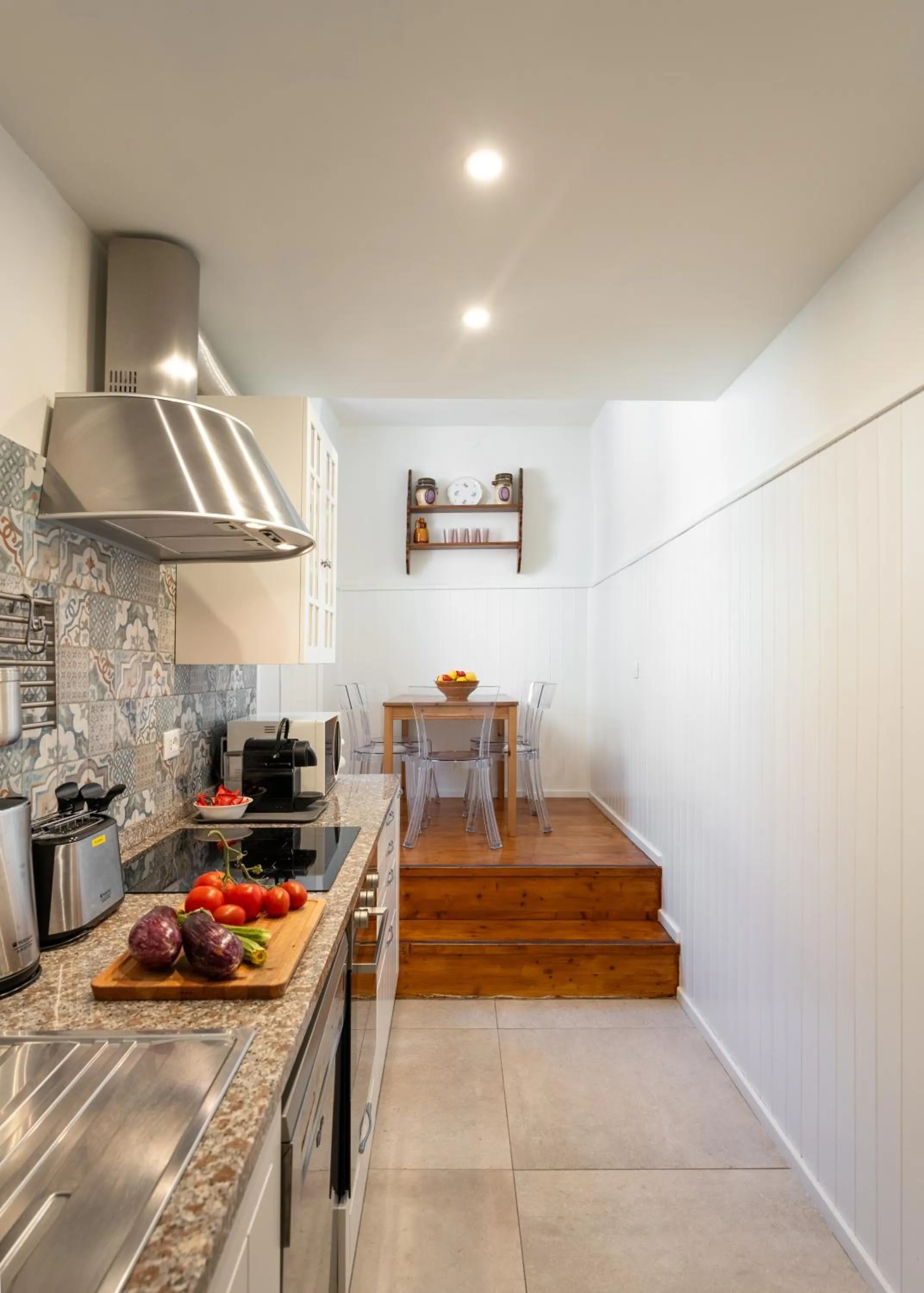 Kitchen or kitchenette in Palazzo D'Ambra Residenza d'Epoca
