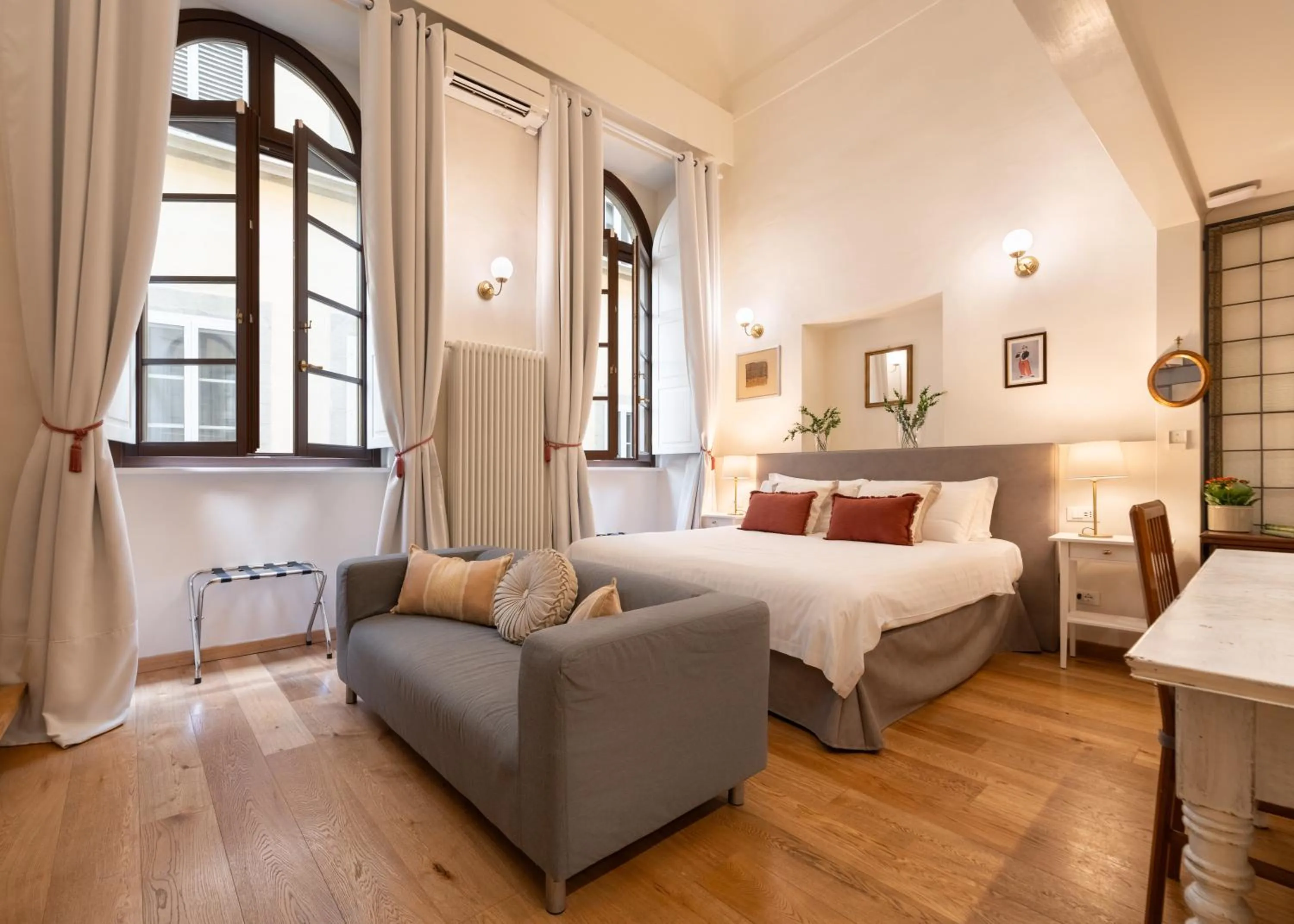 Living room, Bed in Palazzo D'Ambra Residenza d'Epoca