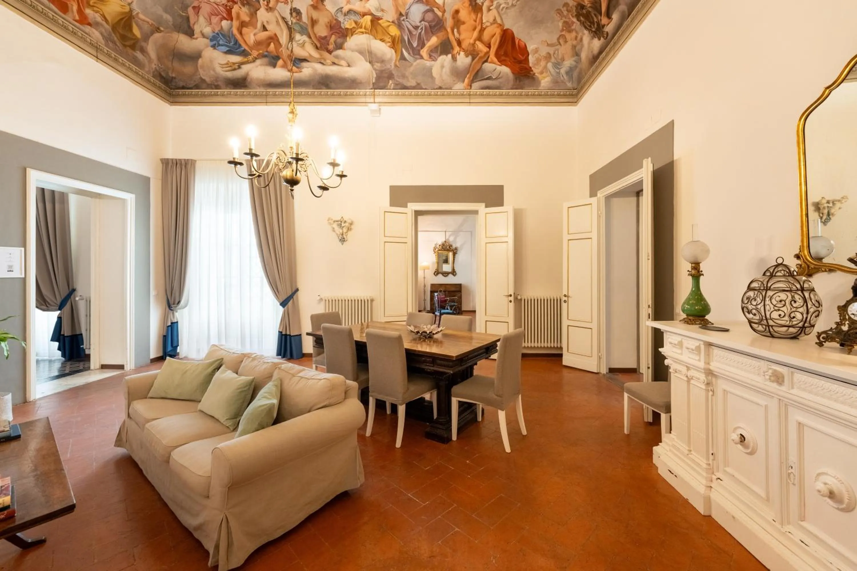 Living room in Palazzo D'Ambra Residenza d'Epoca