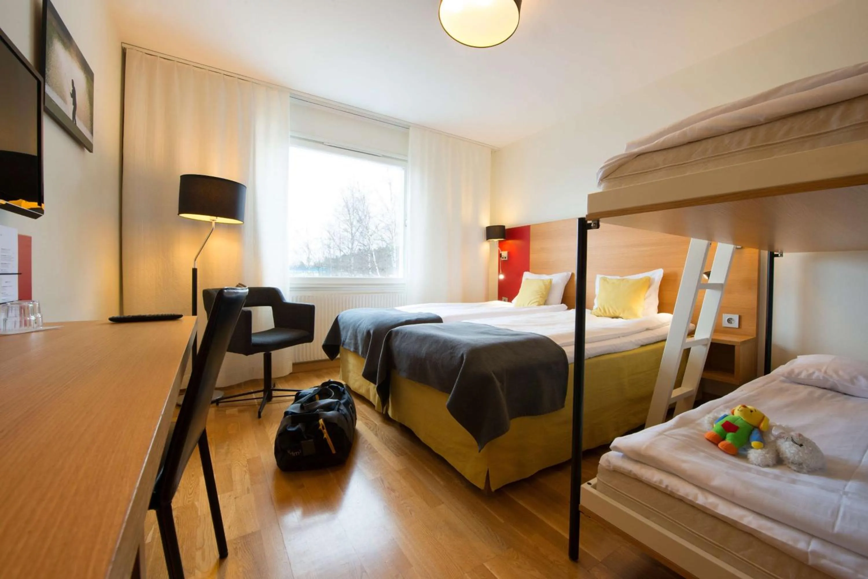 Photo of the whole room, Bed in Scandic Örnsköldsvik