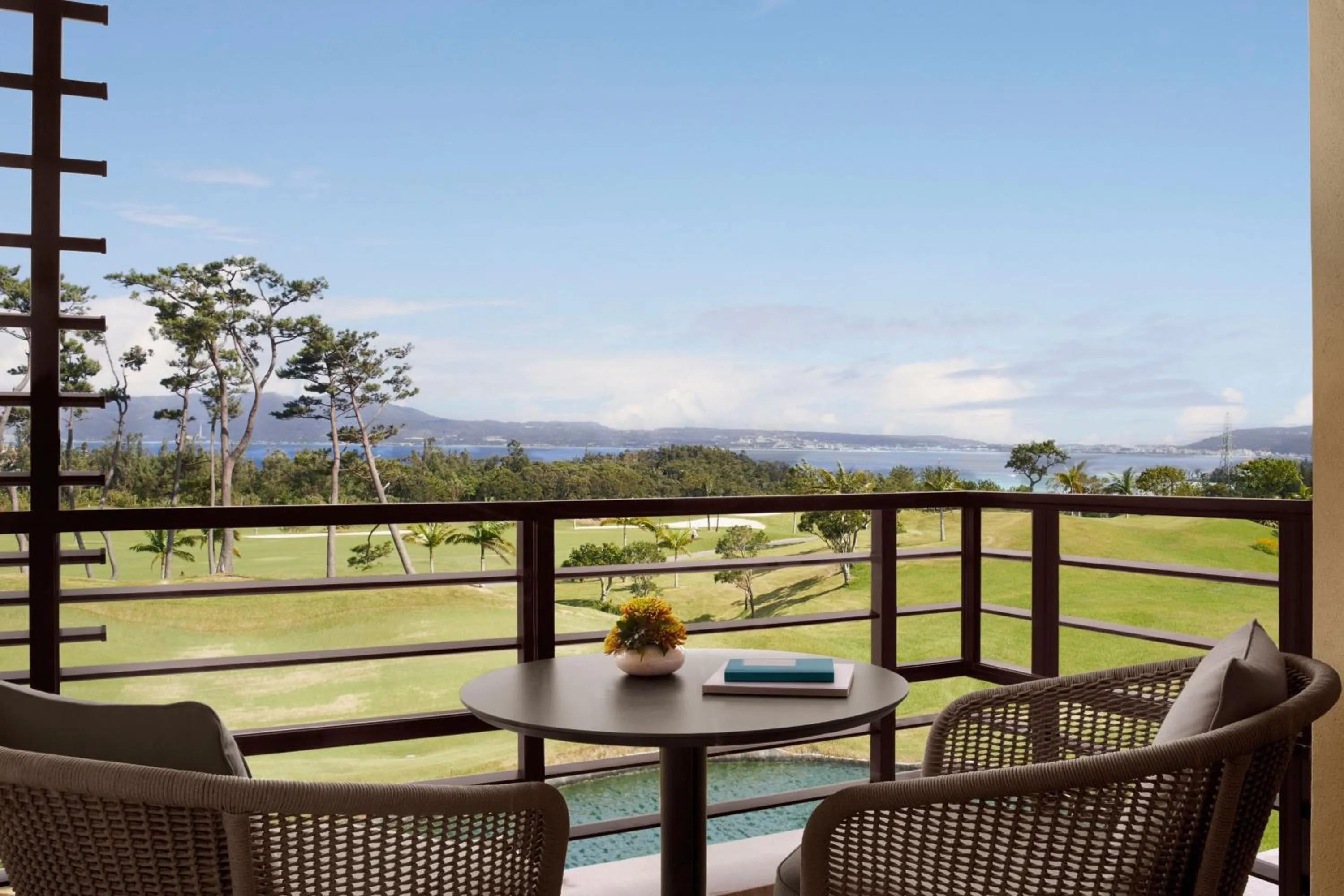 Photo of the whole room in The Ritz-Carlton Okinawa