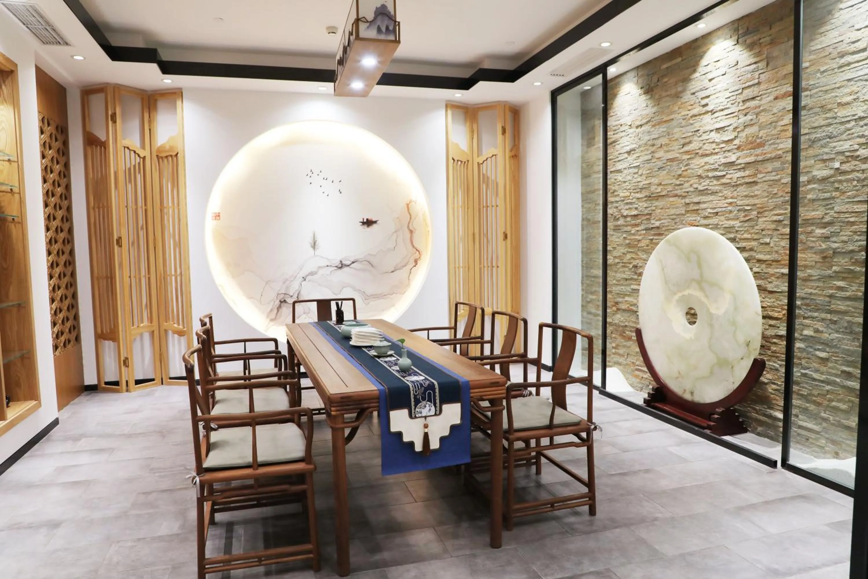 Seating area in Ritan Hotel Downtown Beijing