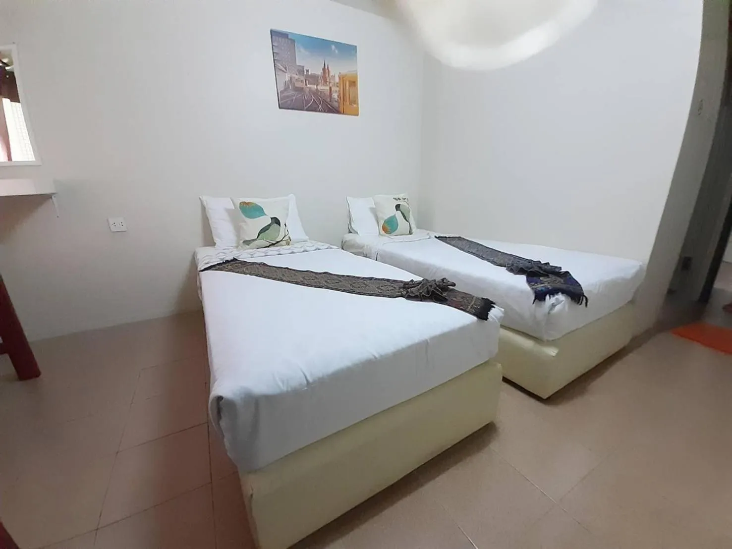 Bed in Born Guest House