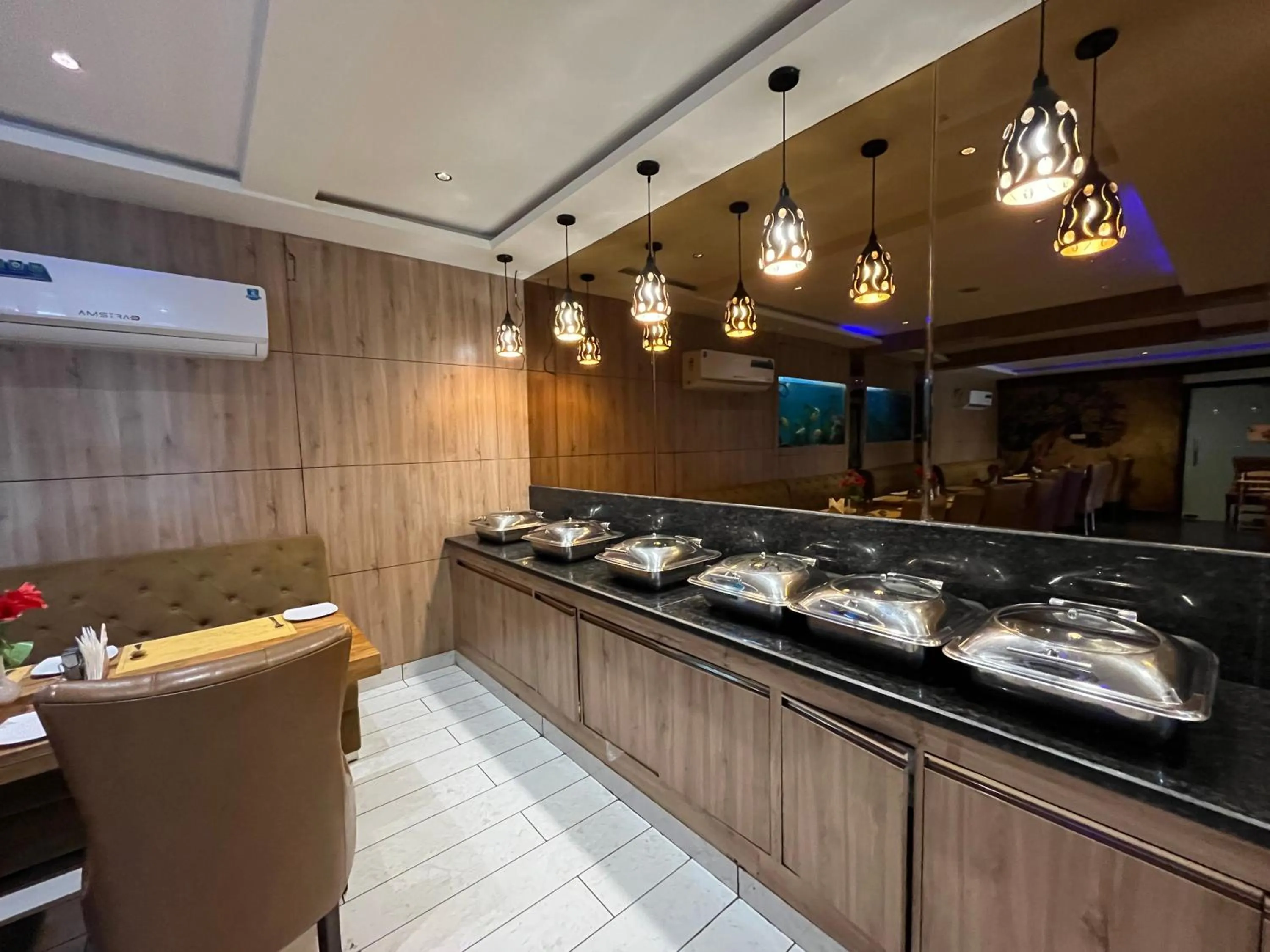 Buffet breakfast in Hotel Shri Radha Nikunj - Opposite Prem Mandir