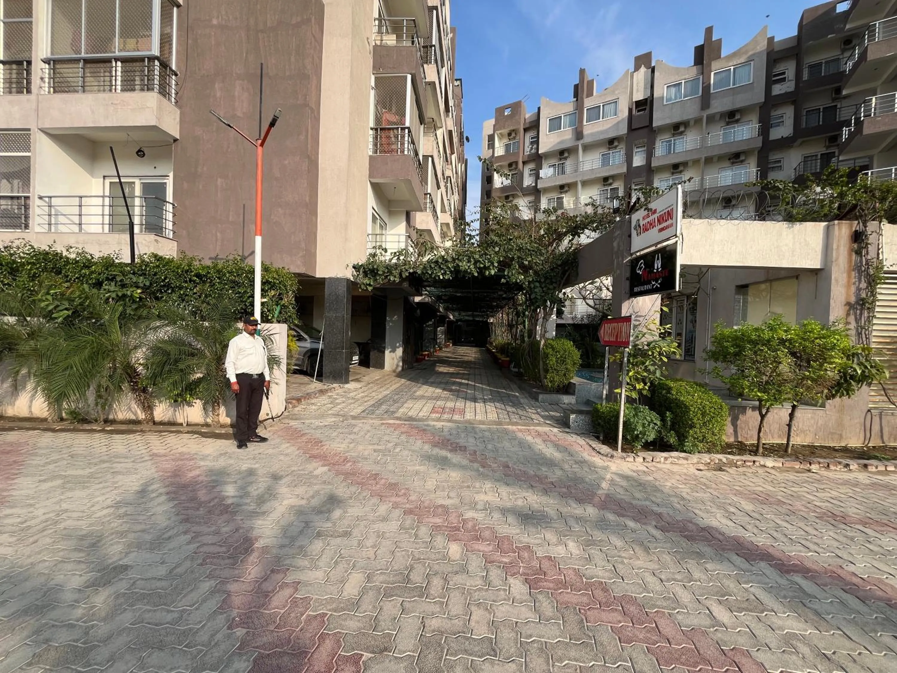 Property building in Hotel Shri Radha Nikunj - Opposite Prem Mandir