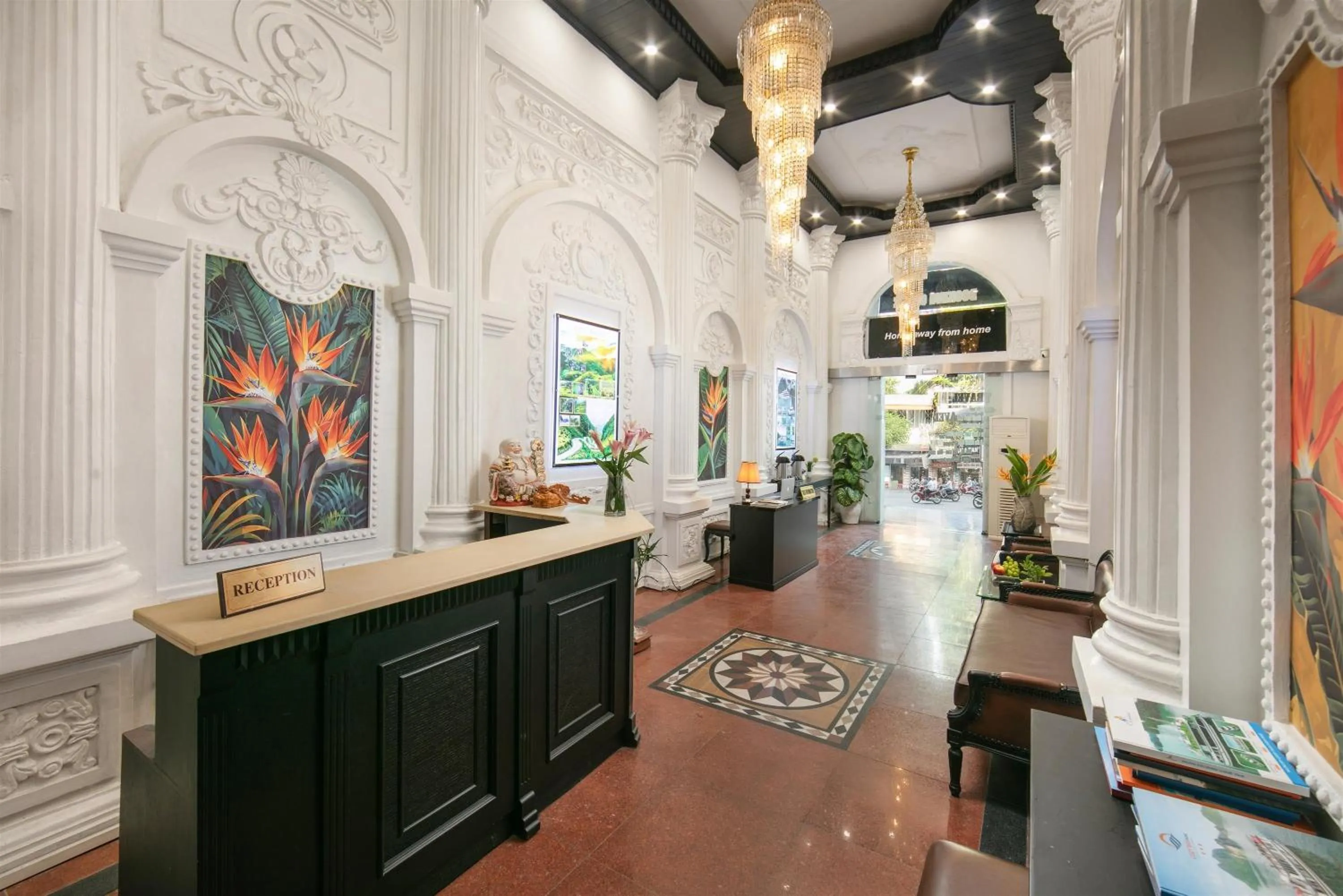 Property building in Old Quarter Charm Hotel