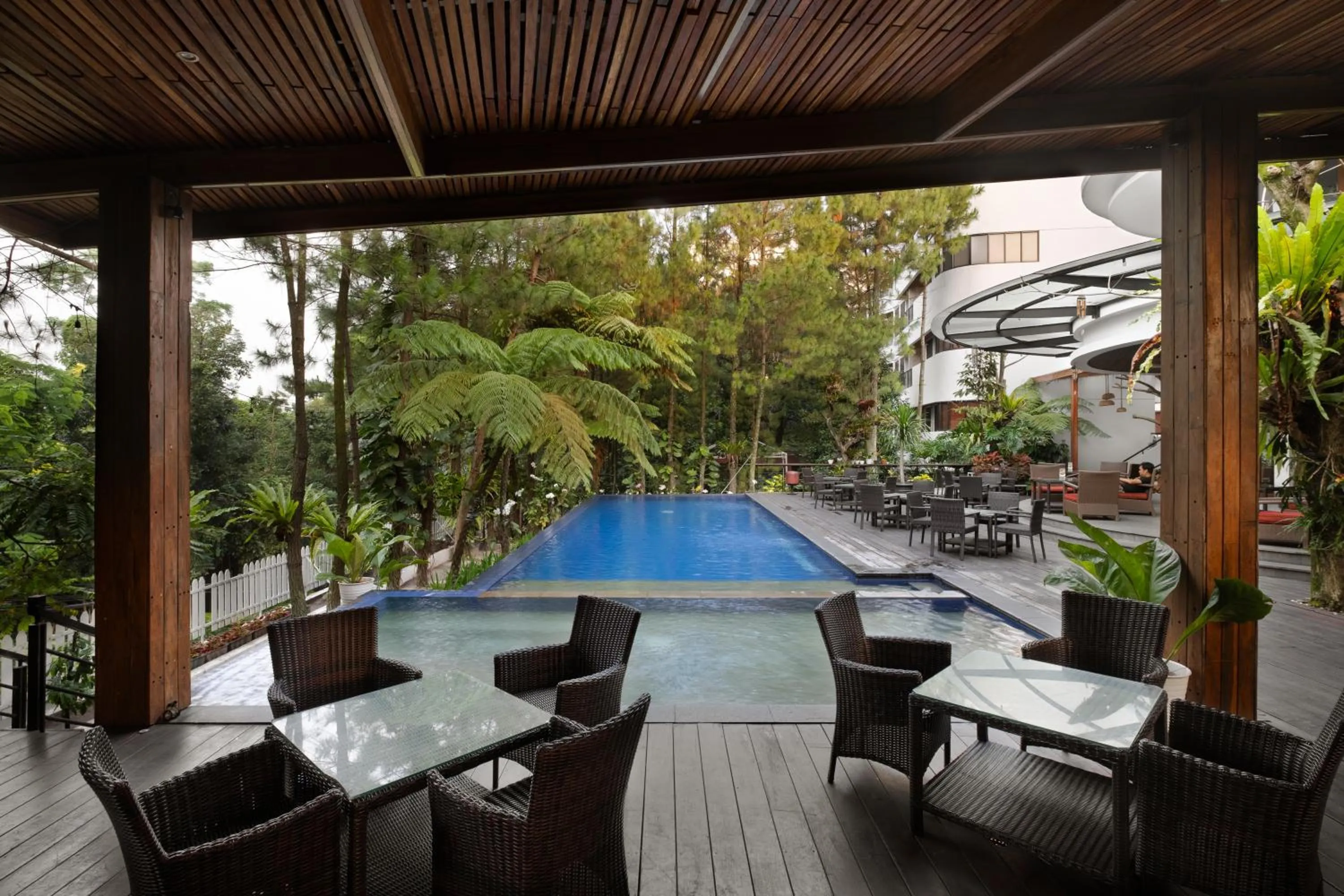 Swimming pool in House Sangkuriang