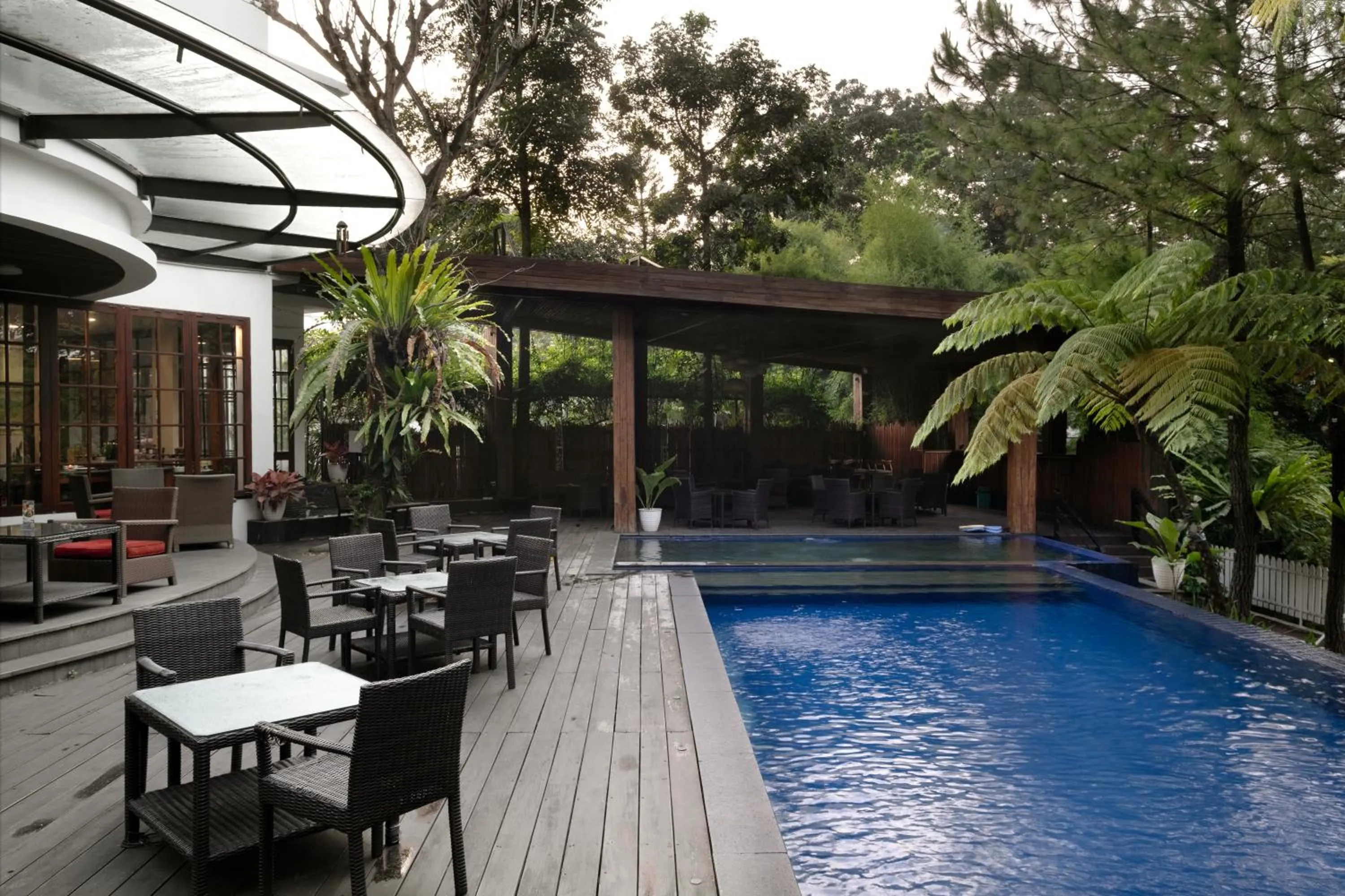 Swimming pool in House Sangkuriang