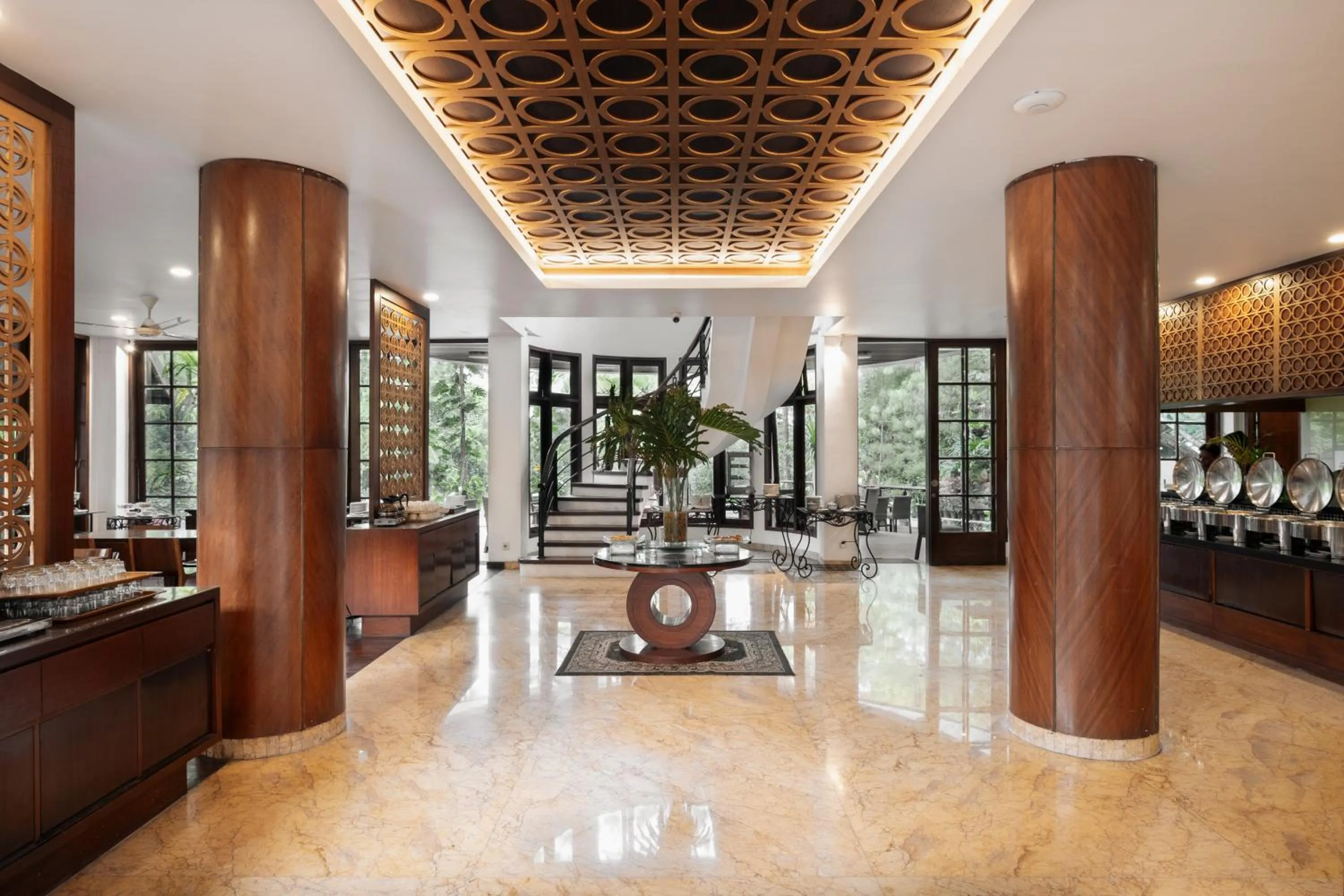 Lobby or reception in House Sangkuriang