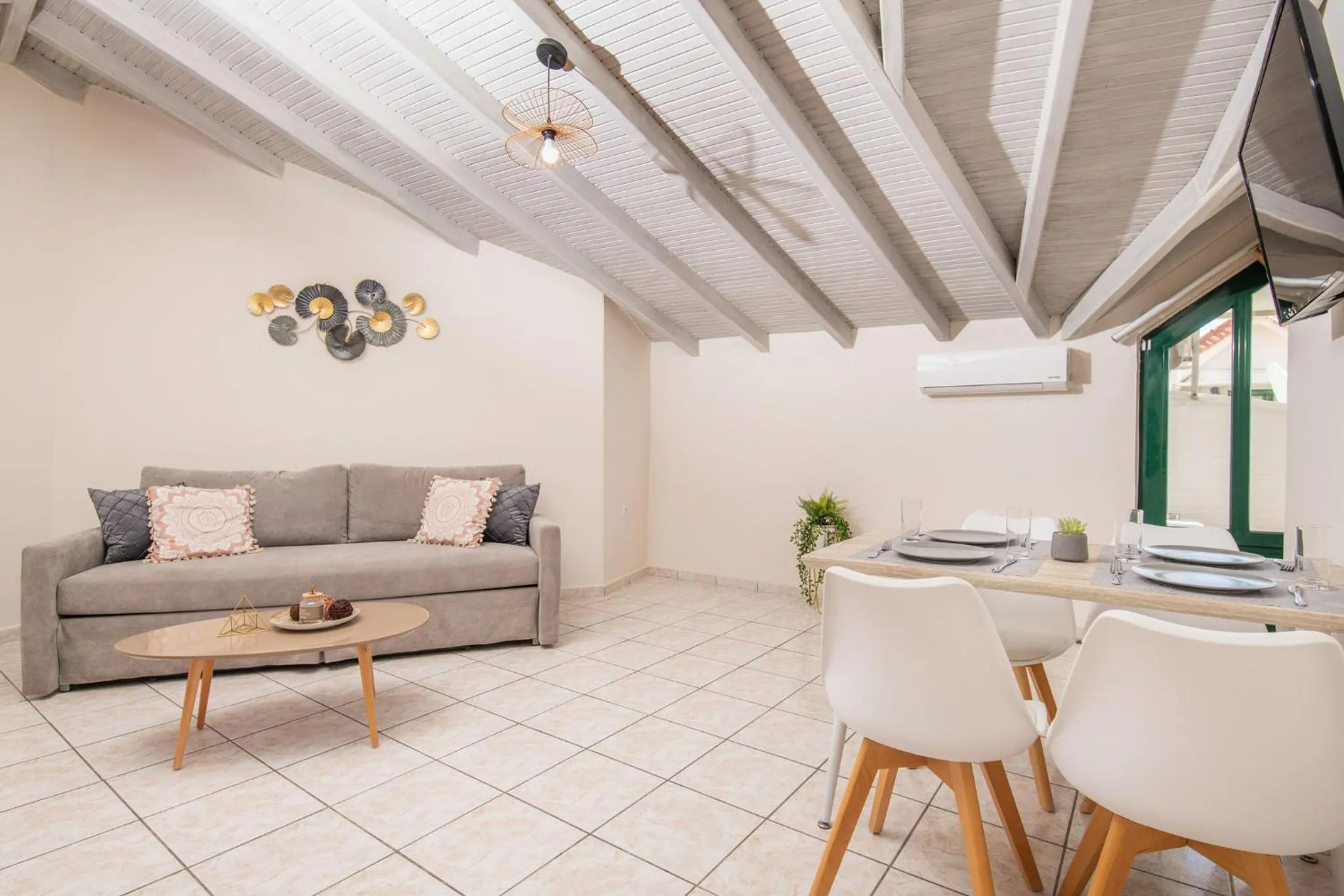 Kitchen or kitchenette in Koukos Loft Apartments