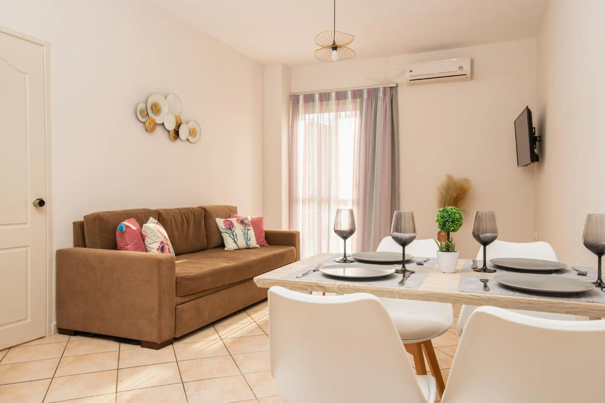 Kitchen or kitchenette in Koukos Loft Apartments