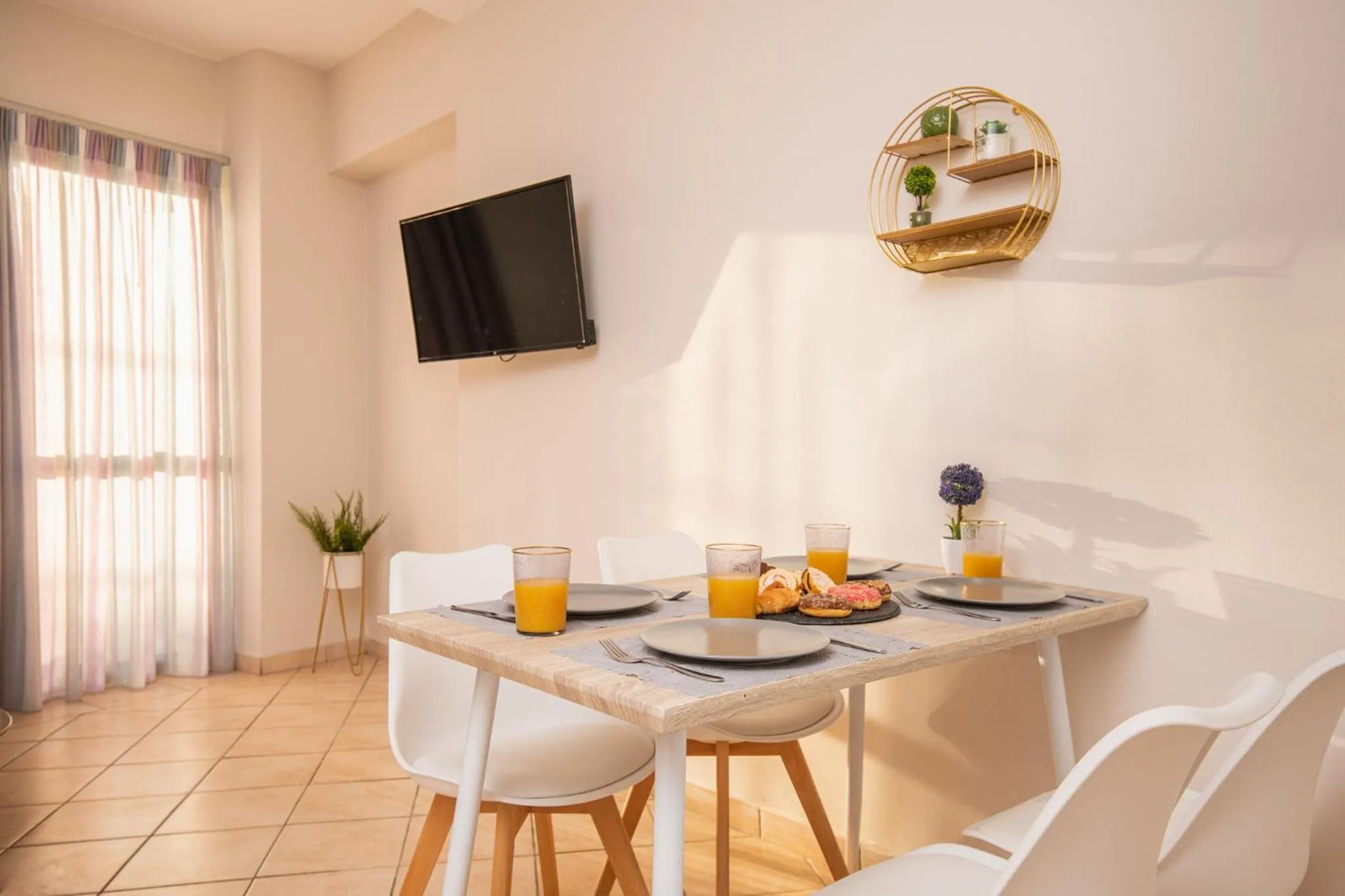 Kitchen or kitchenette in Koukos Loft Apartments