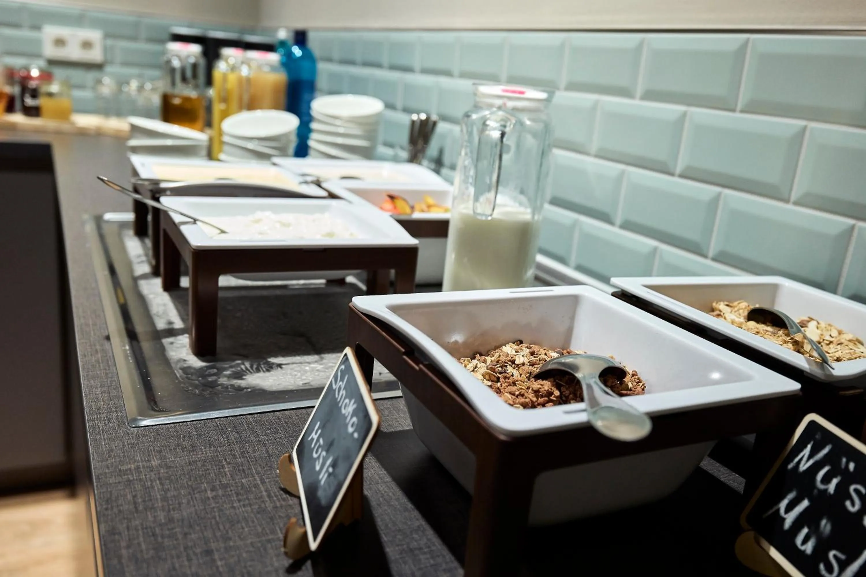 Buffet breakfast in Best Western Hotel Viernheim Mannheim