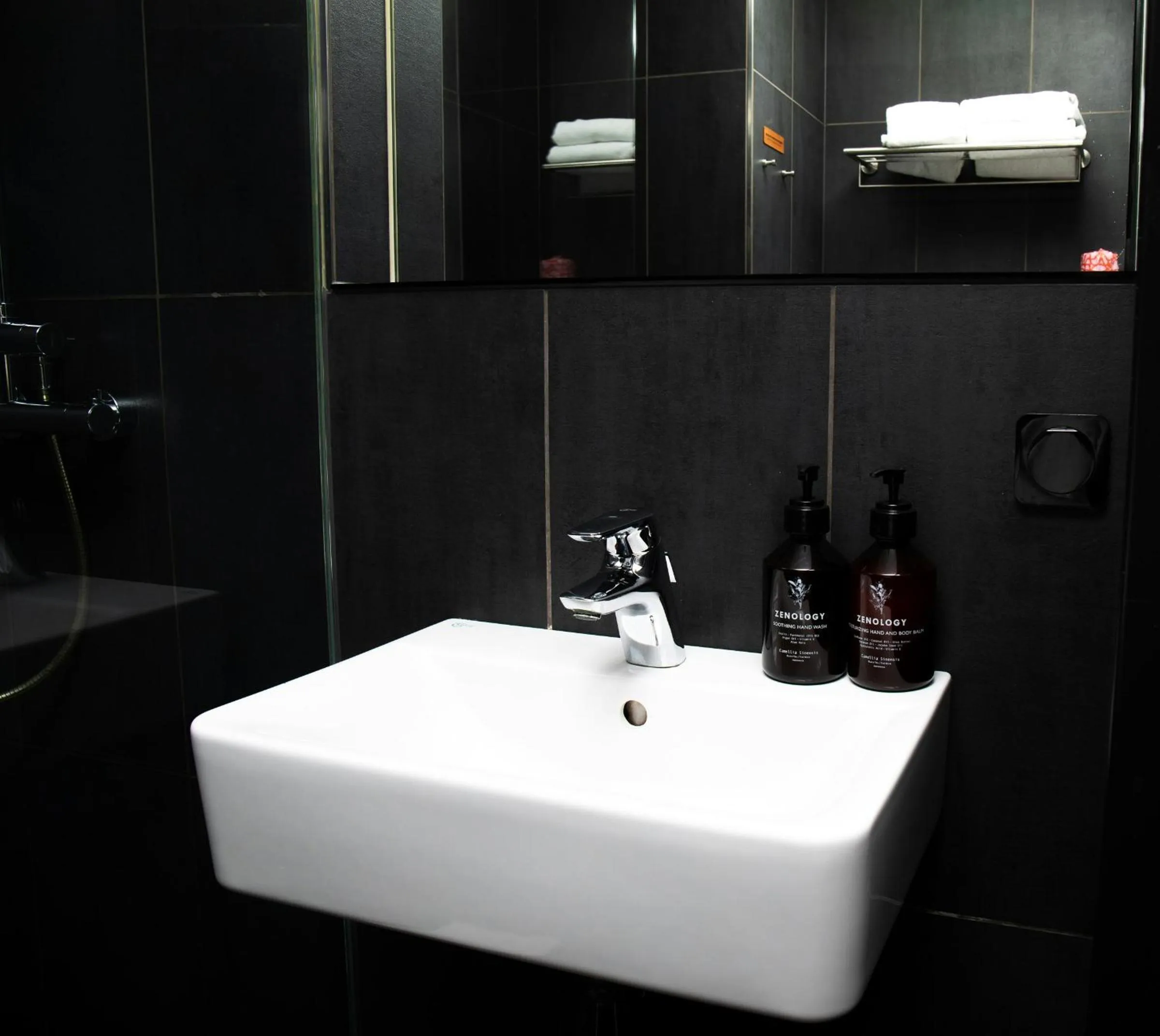 Bathroom in The Social Hub Berlin Alexanderplatz