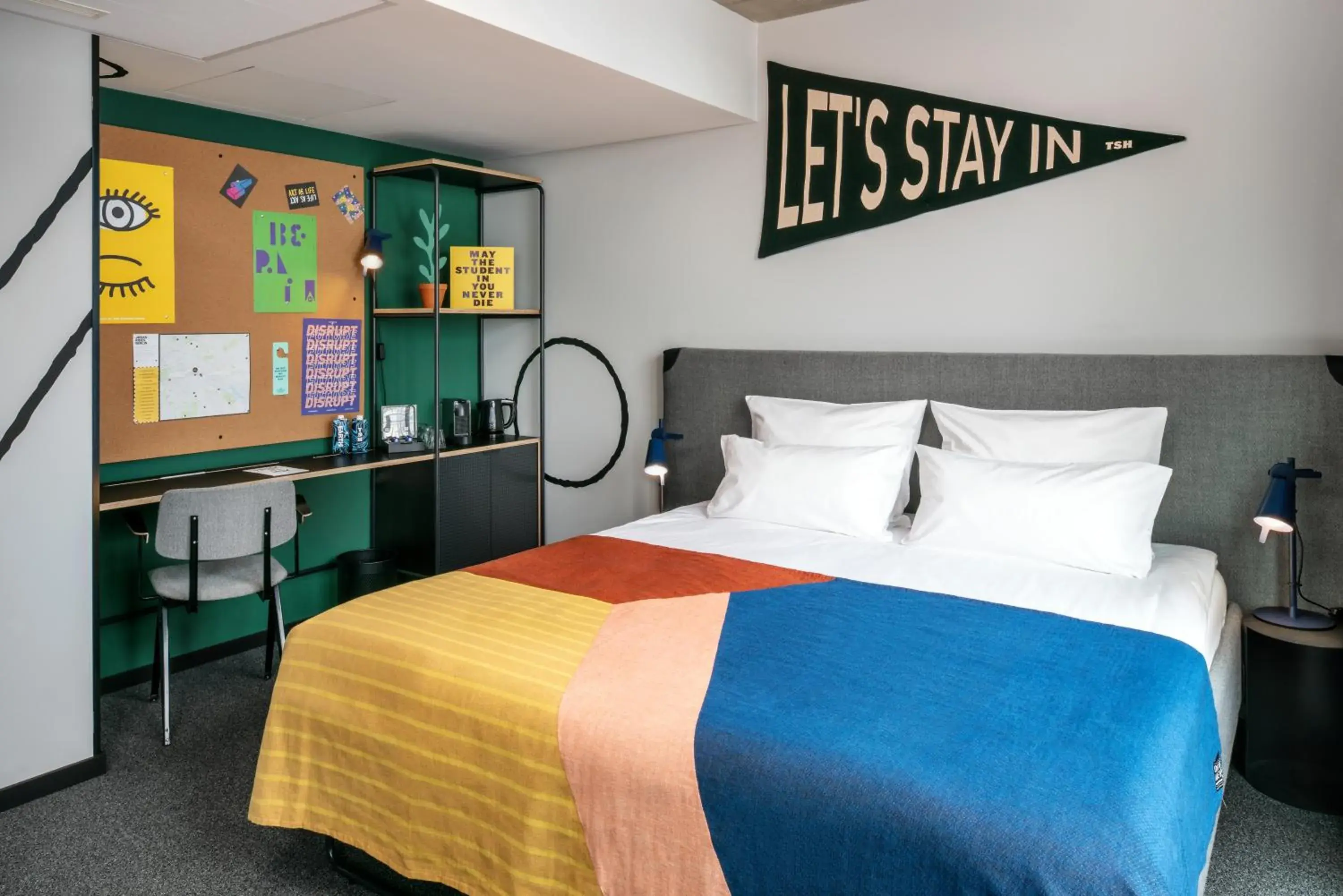 Bed in The Social Hub Berlin Alexanderplatz Bed in The Social Hub Berlin Alexanderplatz