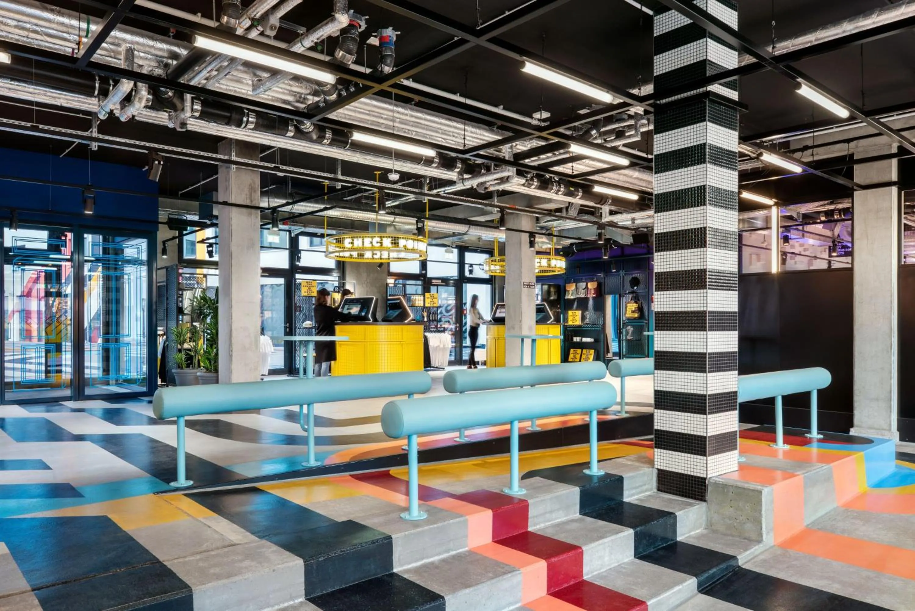 Lobby or reception in The Social Hub Berlin Alexanderplatz