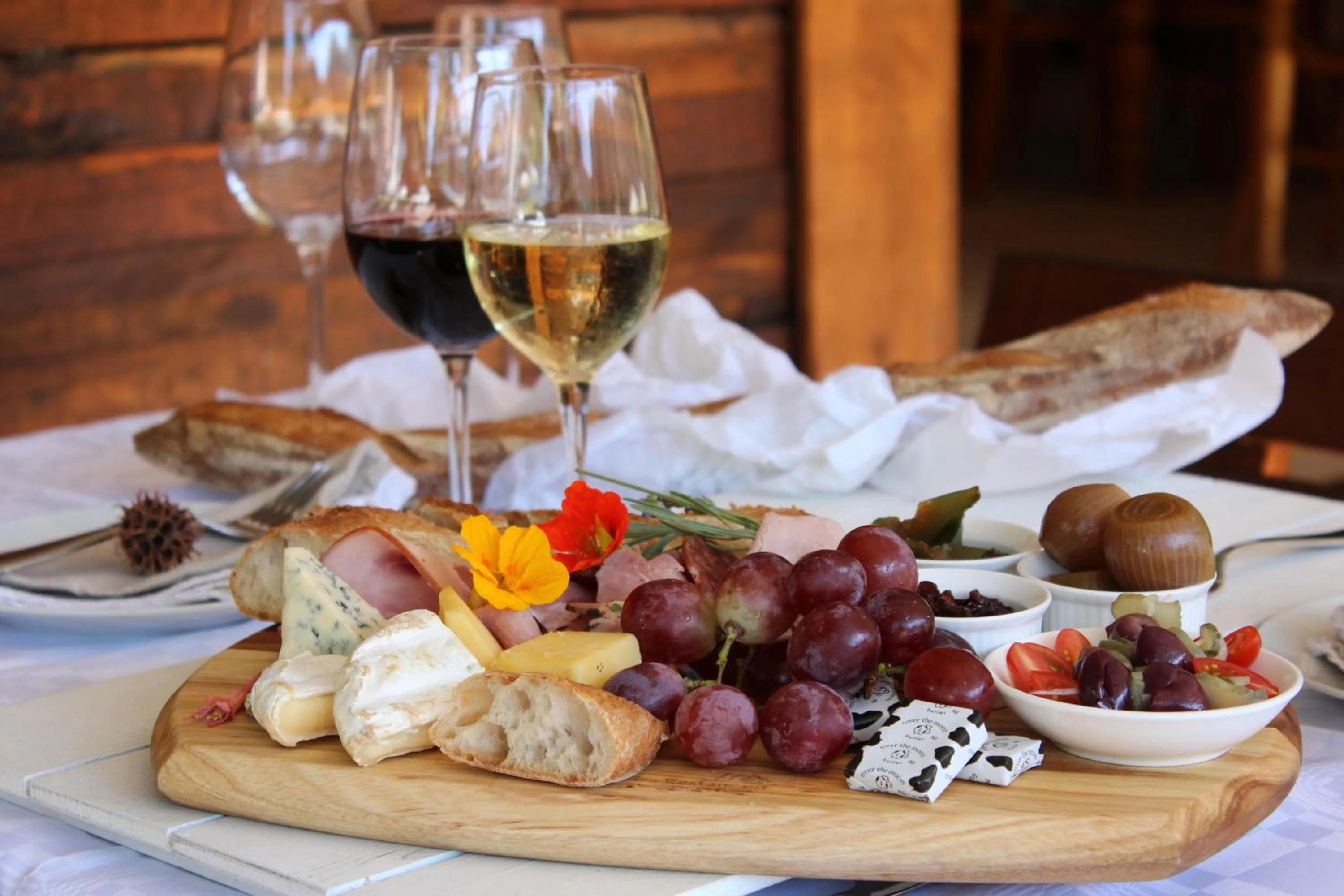 Food close-up in Blackwaters River Lodge, Knysna