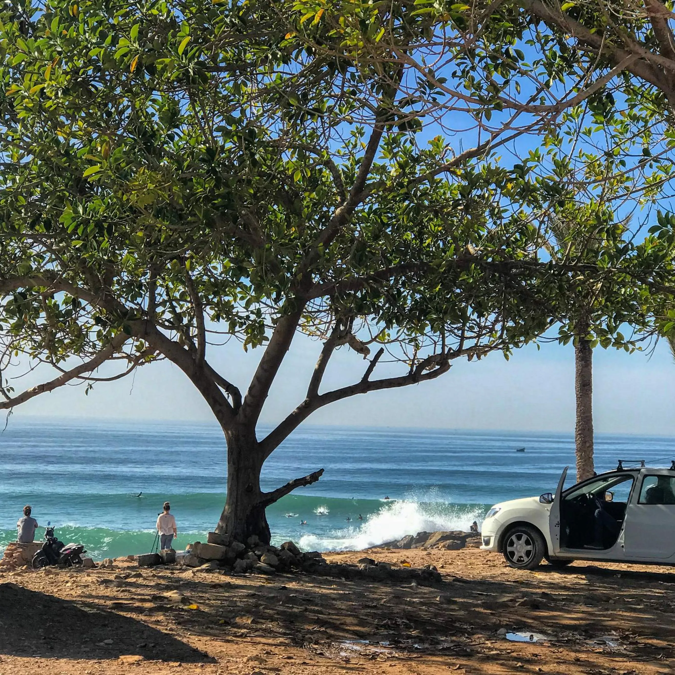 Beach in Kekai Surf House