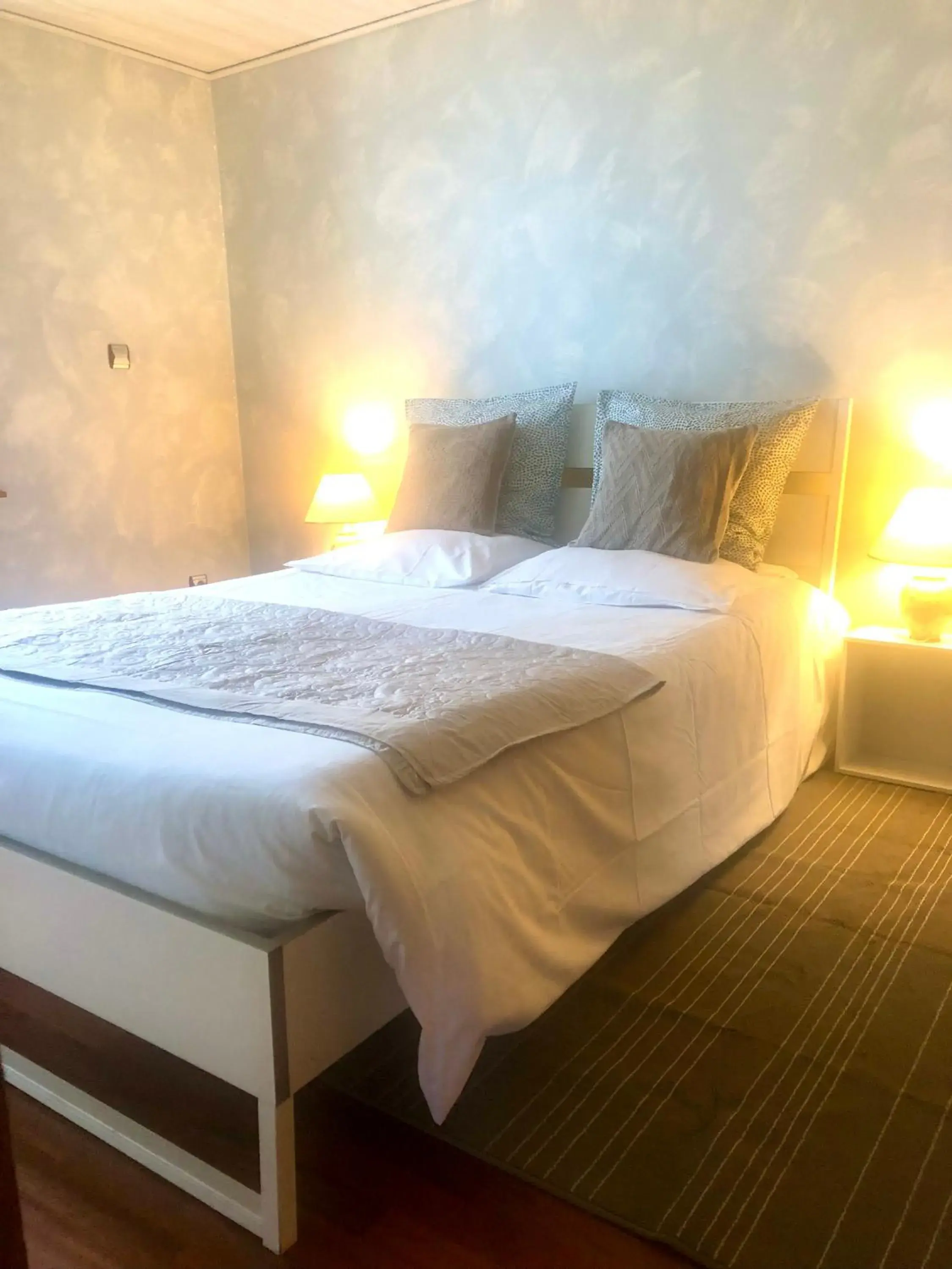 Bedroom, Bed in AUX DEUX CIGOGNES AMMERSCHWIHR Bedroom, Bed in AUX DEUX CIGOGNES AMMERSCHWIHR