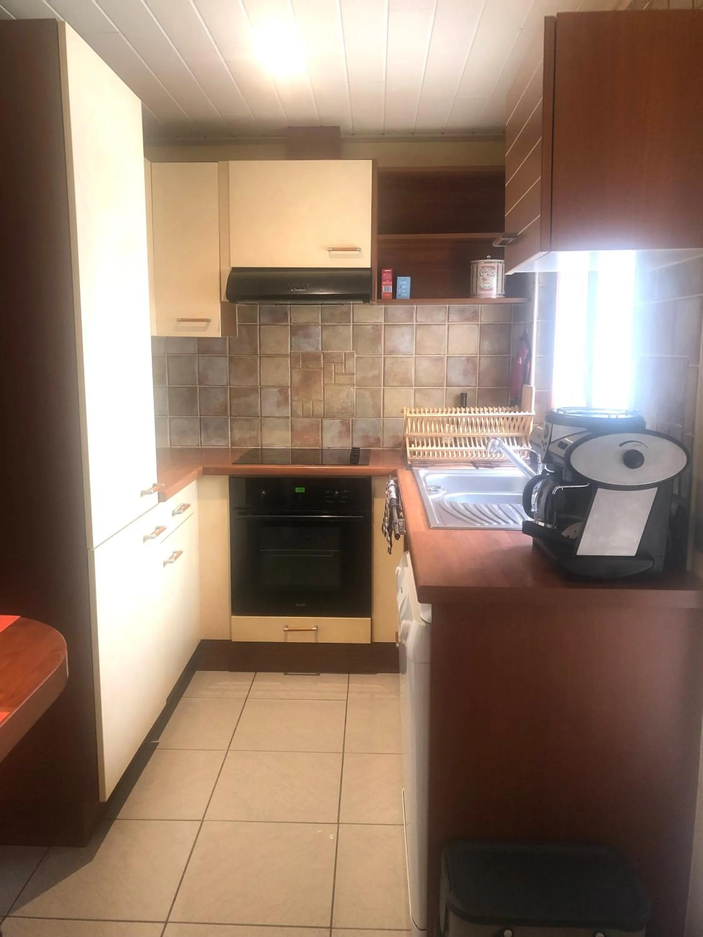 Kitchen or kitchenette in AUX DEUX CIGOGNES AMMERSCHWIHR