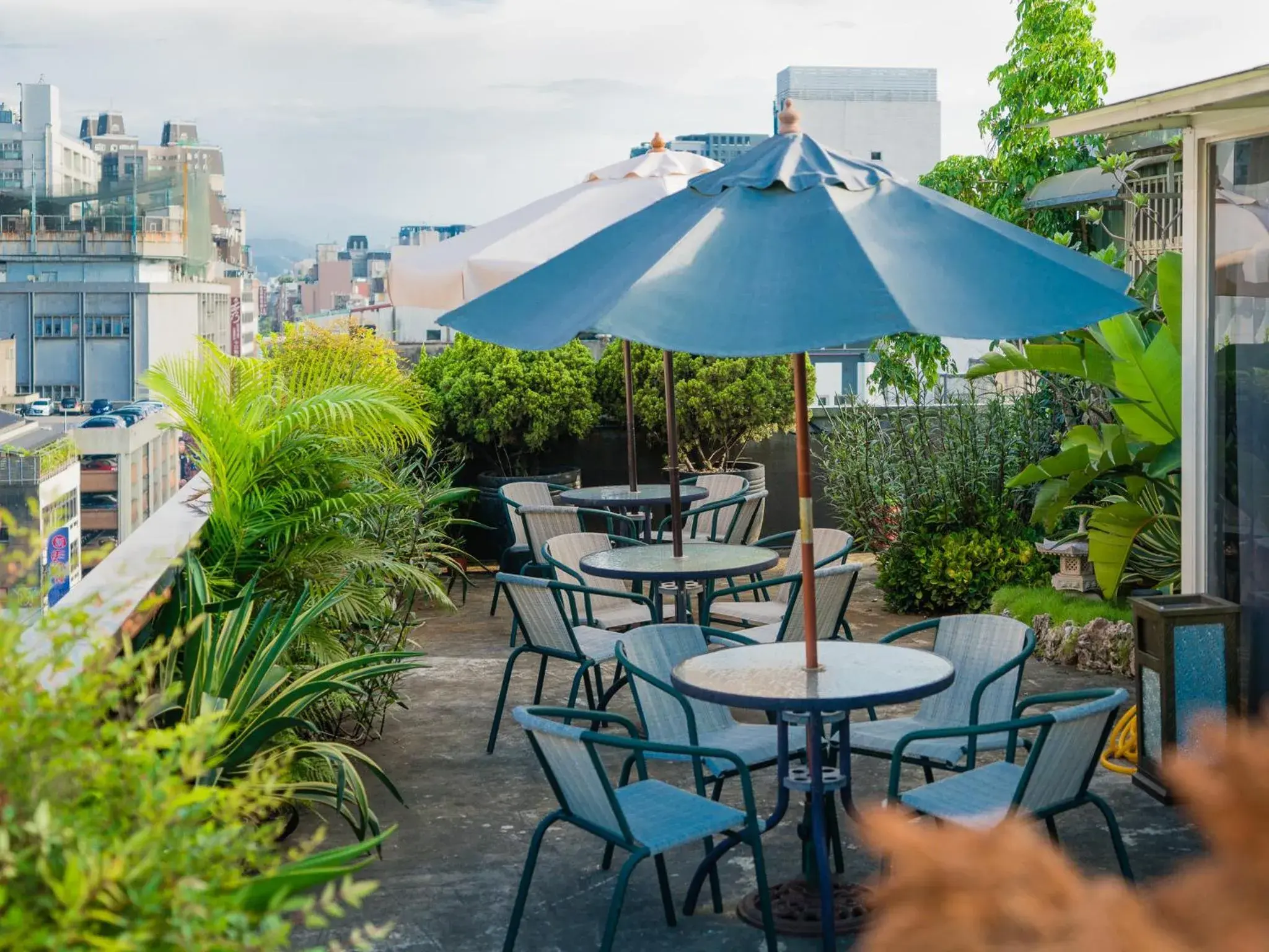 Balcony/Terrace in E-House Hotel