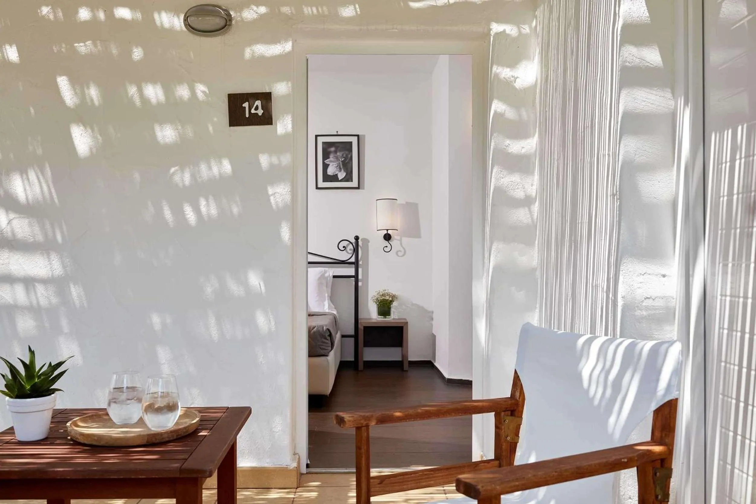 Balcony/Terrace in Hydra Beach Resort