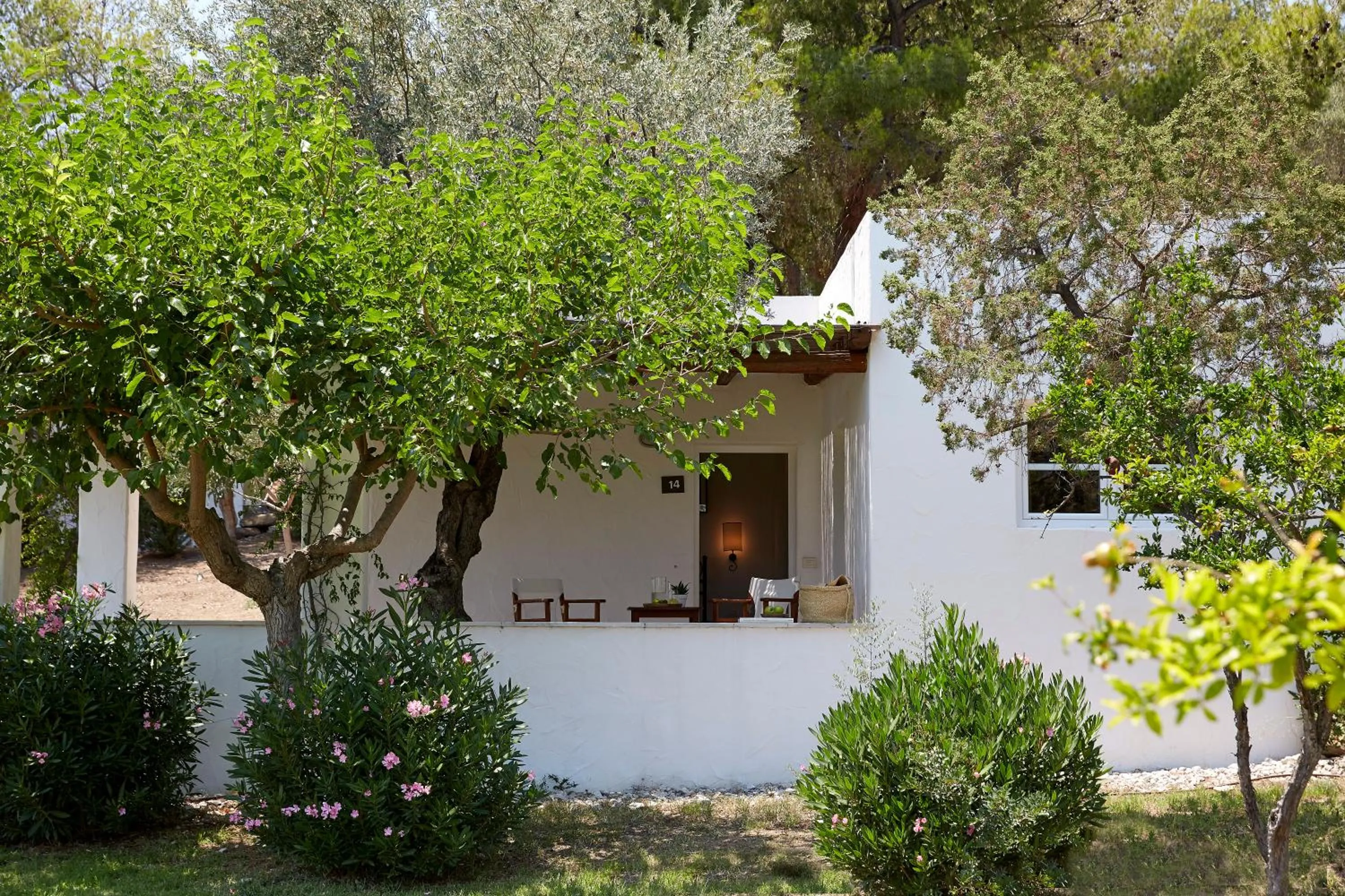 Garden view in Hydra Beach Resort