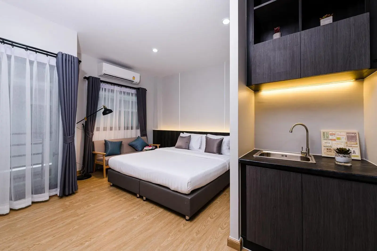 Bedroom, Bed in College Haus Rangnam Bedroom, Bed in College Haus Rangnam