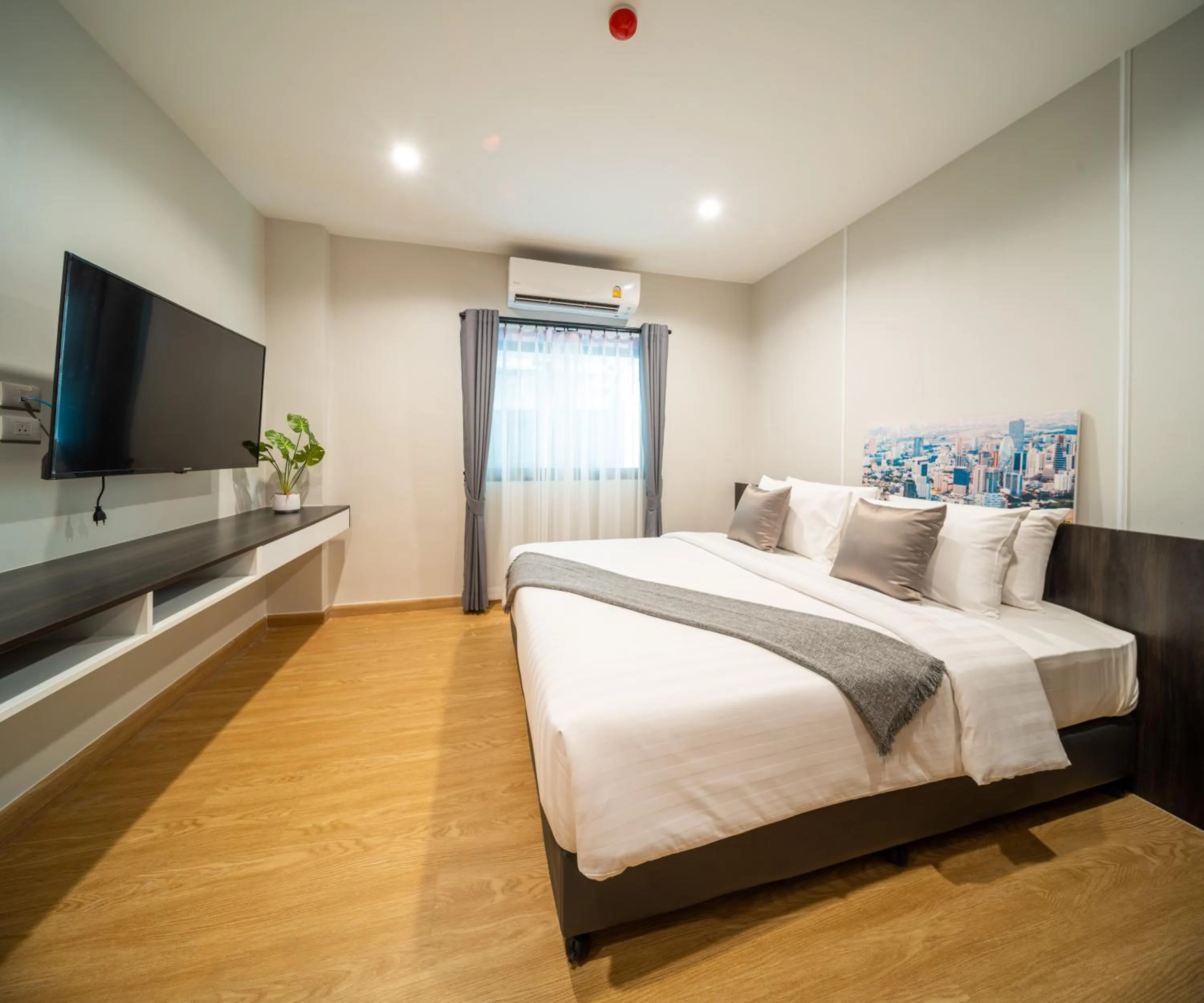 TV and multimedia, Bed in College Haus Rangnam