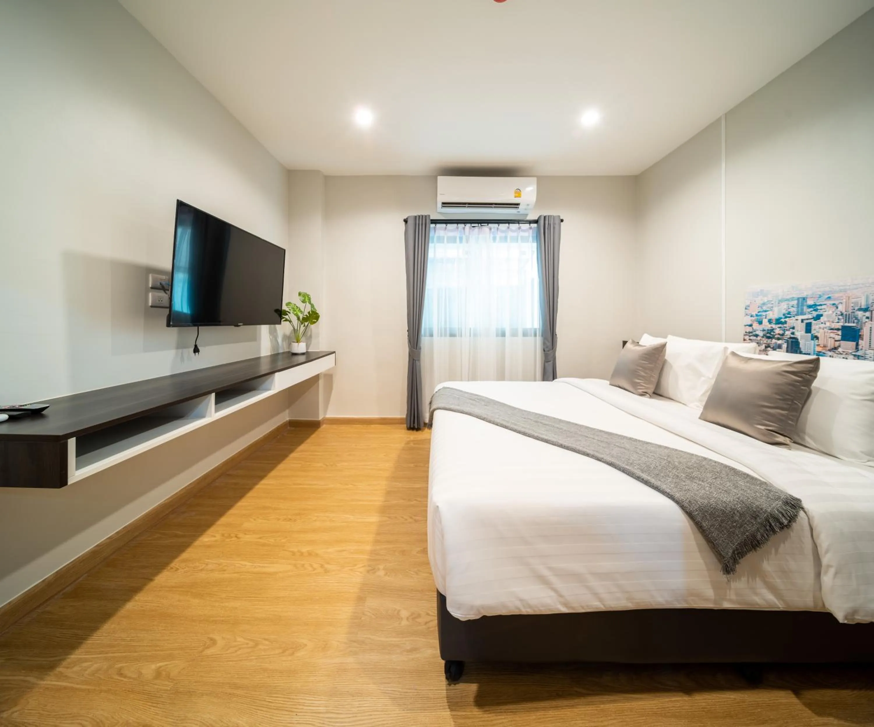 TV and multimedia, Bed in College Haus Rangnam