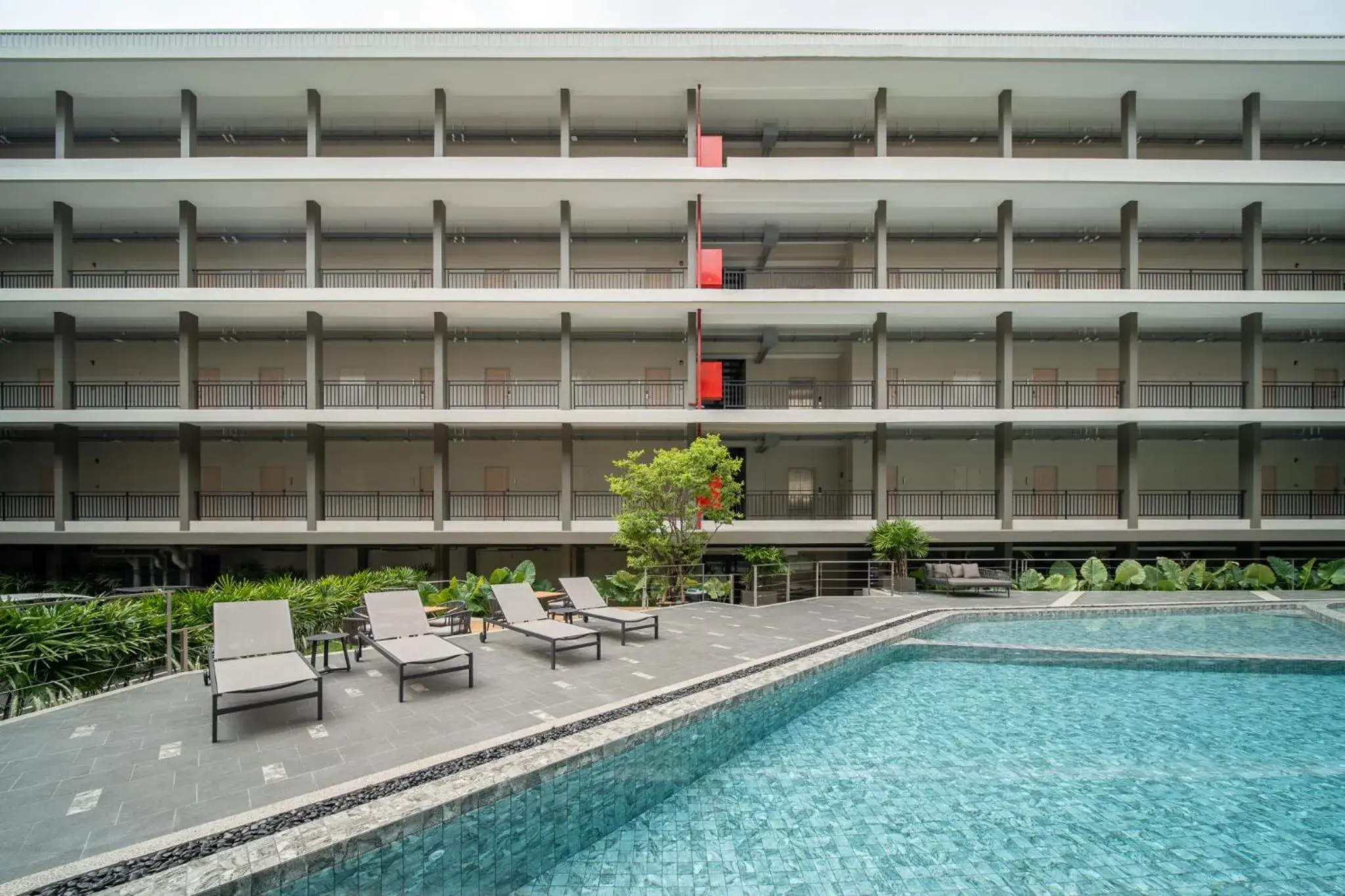 Property building in College Haus Rangnam Property building in College Haus Rangnam